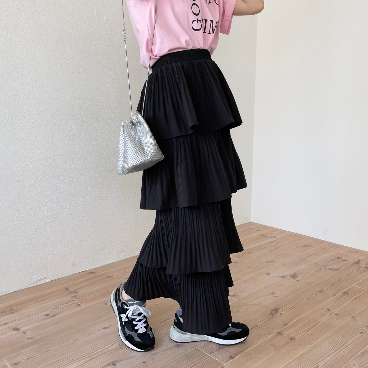flamenco skirt / ivory