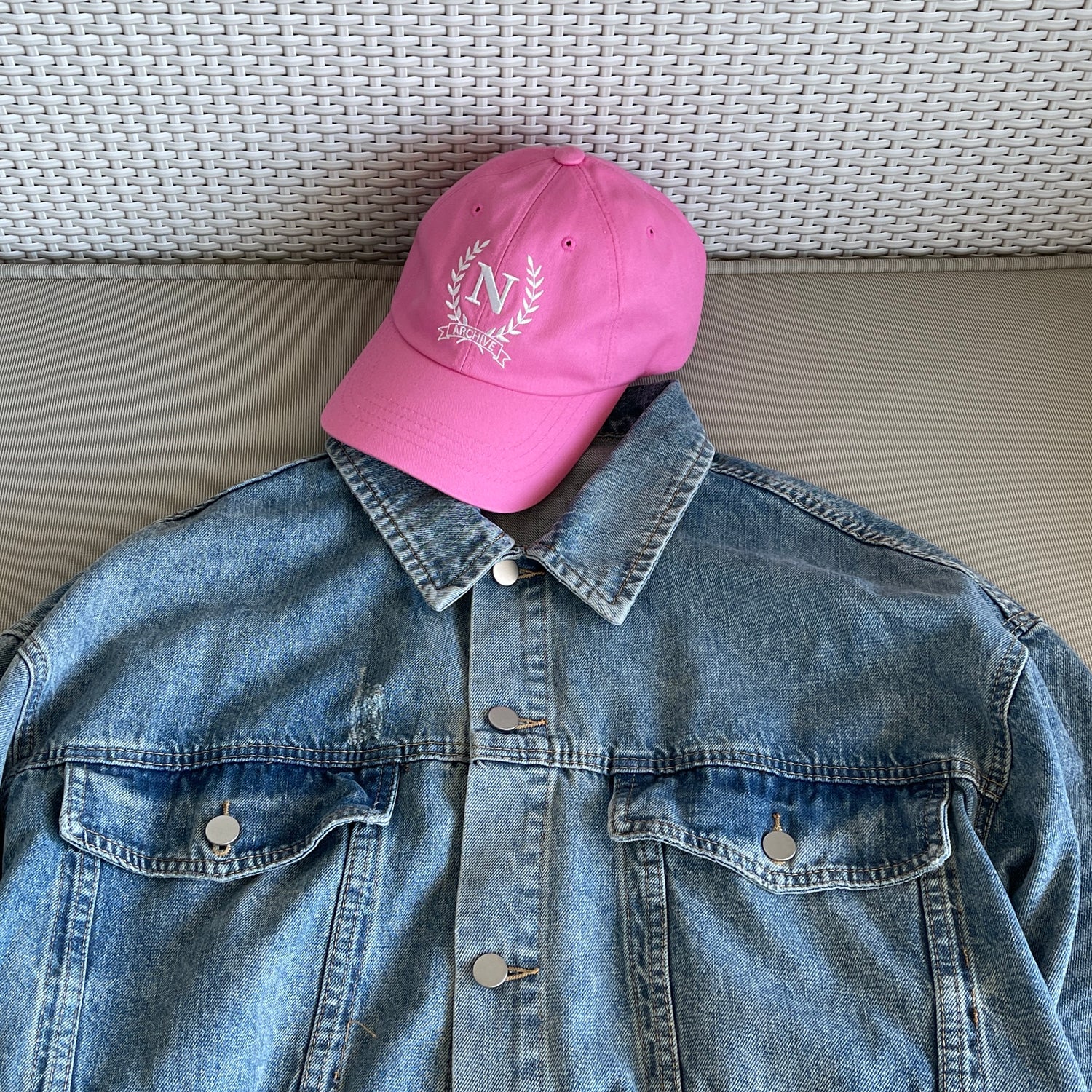 perfect silhouette buddy denim jacket / blue