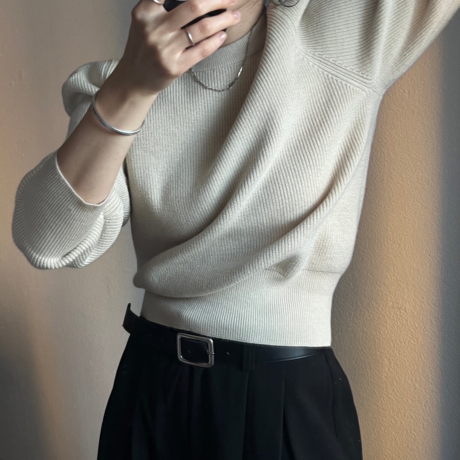 cow leather belt "EMIRY"