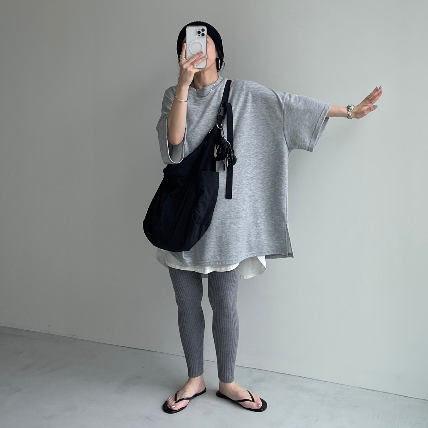HANSODE sweatee / gray