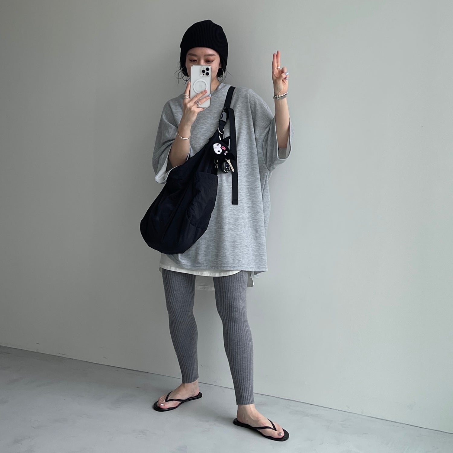 HANSODE sweatee / gray