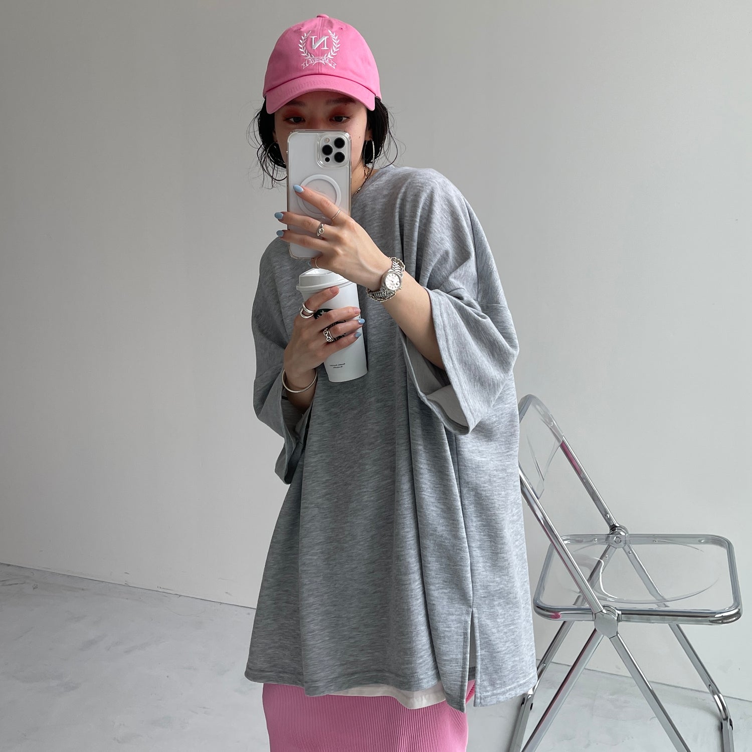 HANSODE sweatee / gray