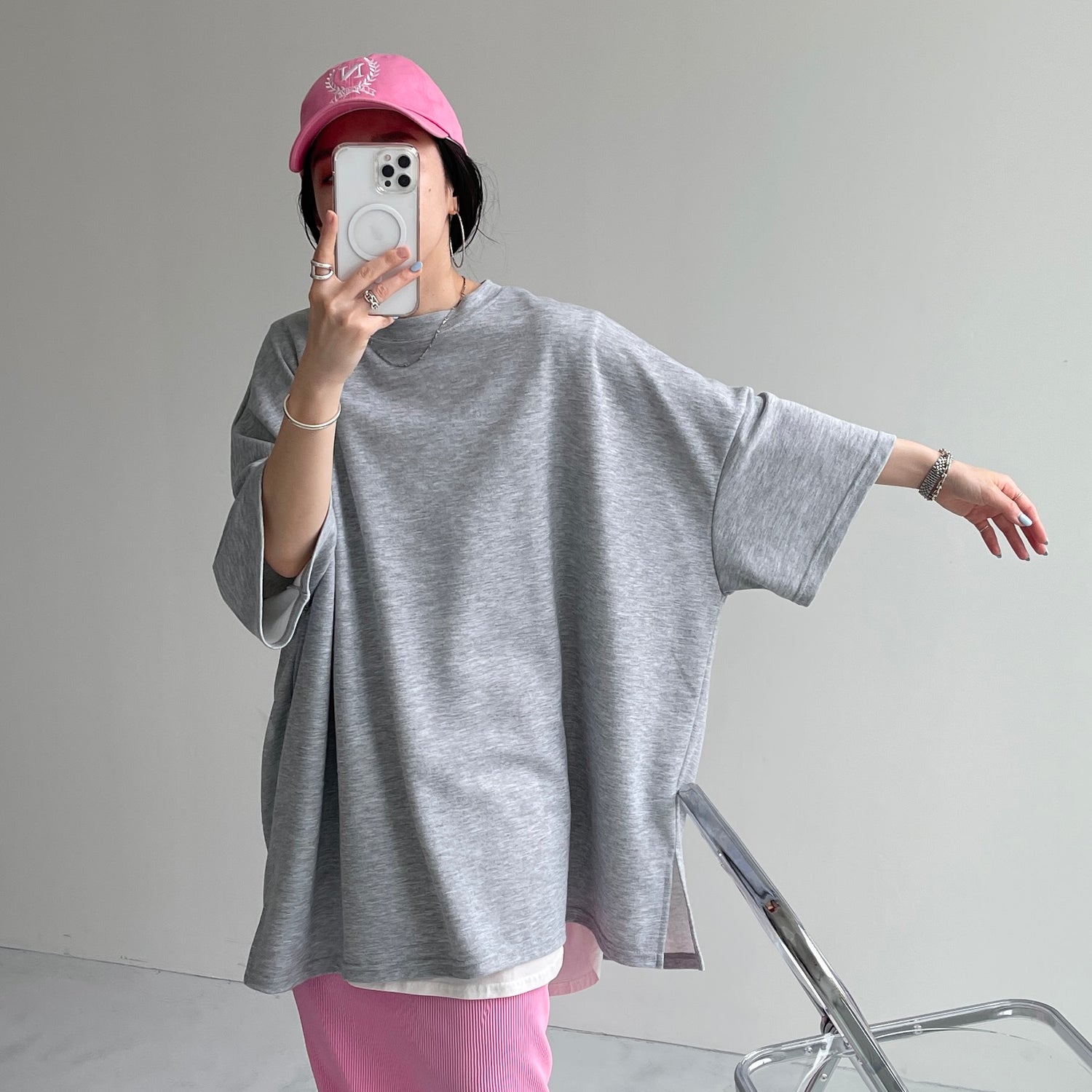 HANSODE sweatee / gray
