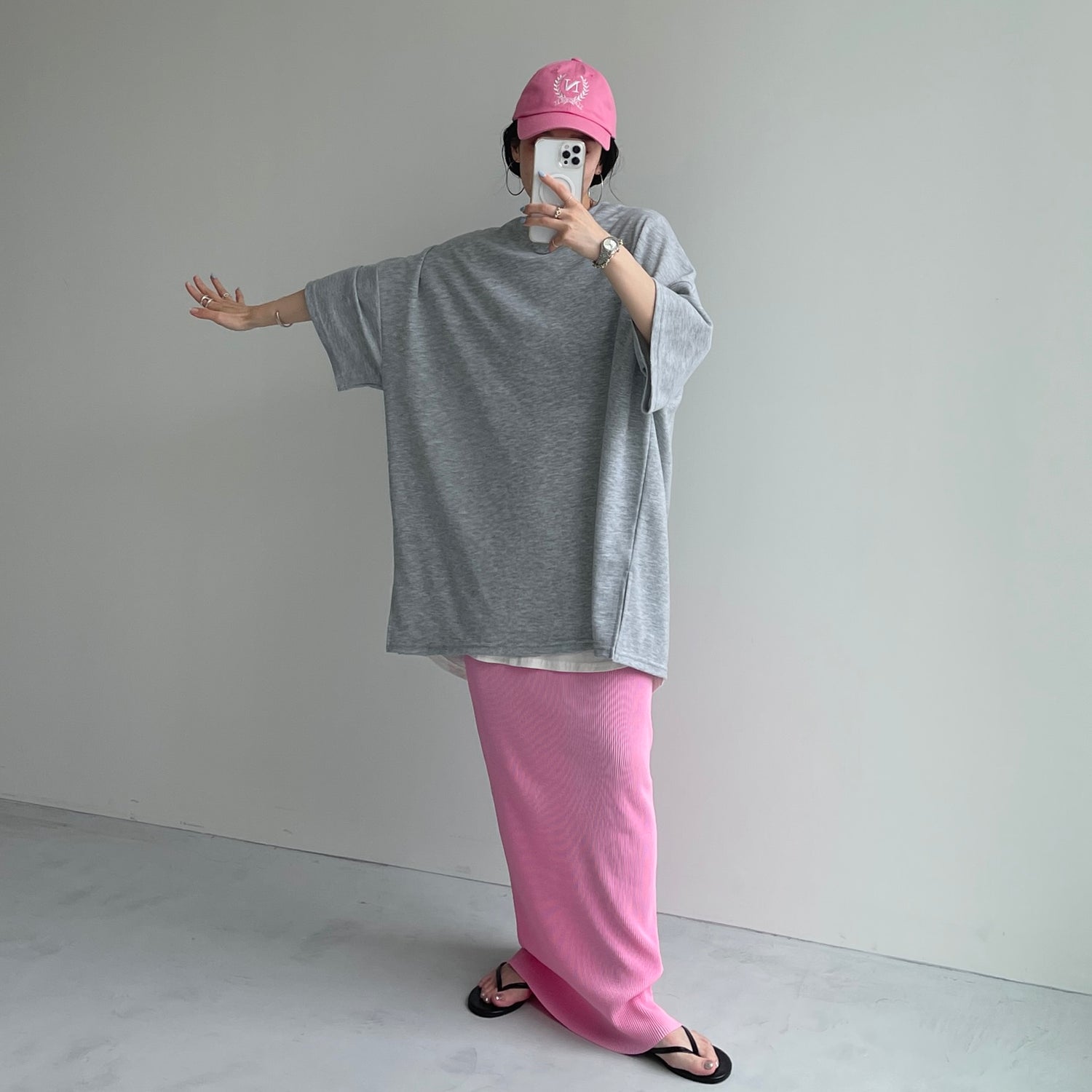 HANSODE sweatee / gray