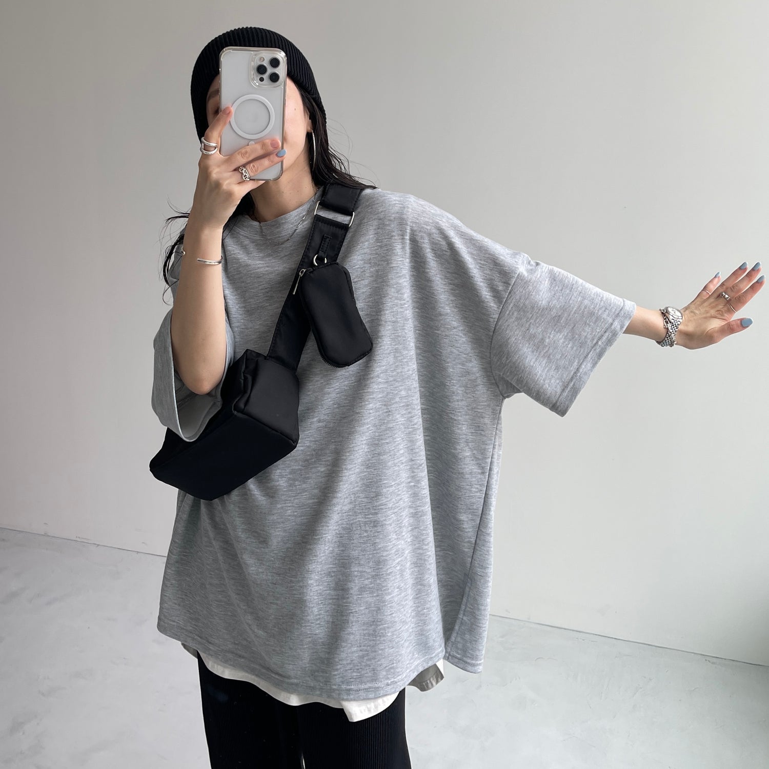 HANSODE sweatee / gray