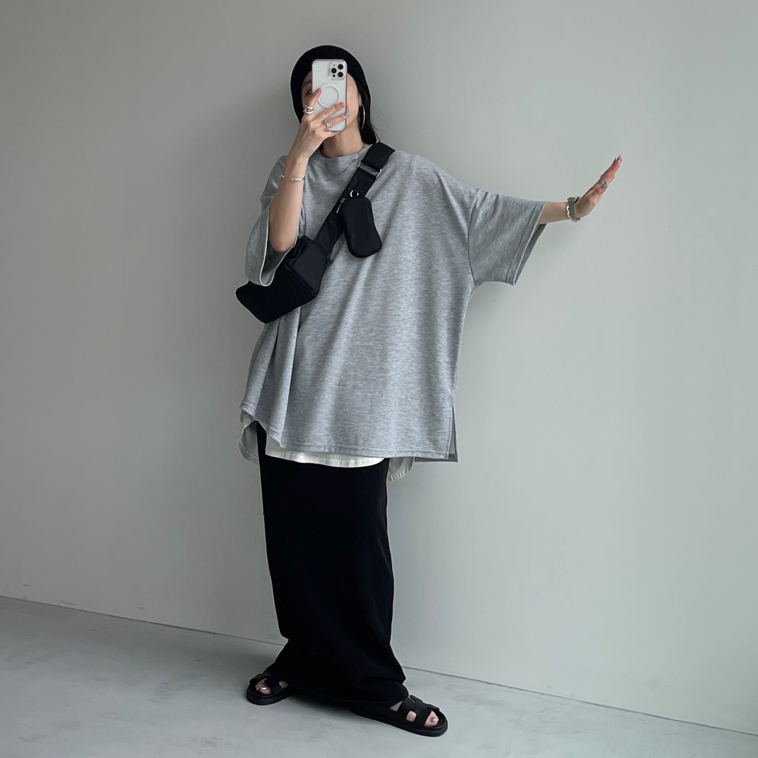 HANSODE sweatee / gray