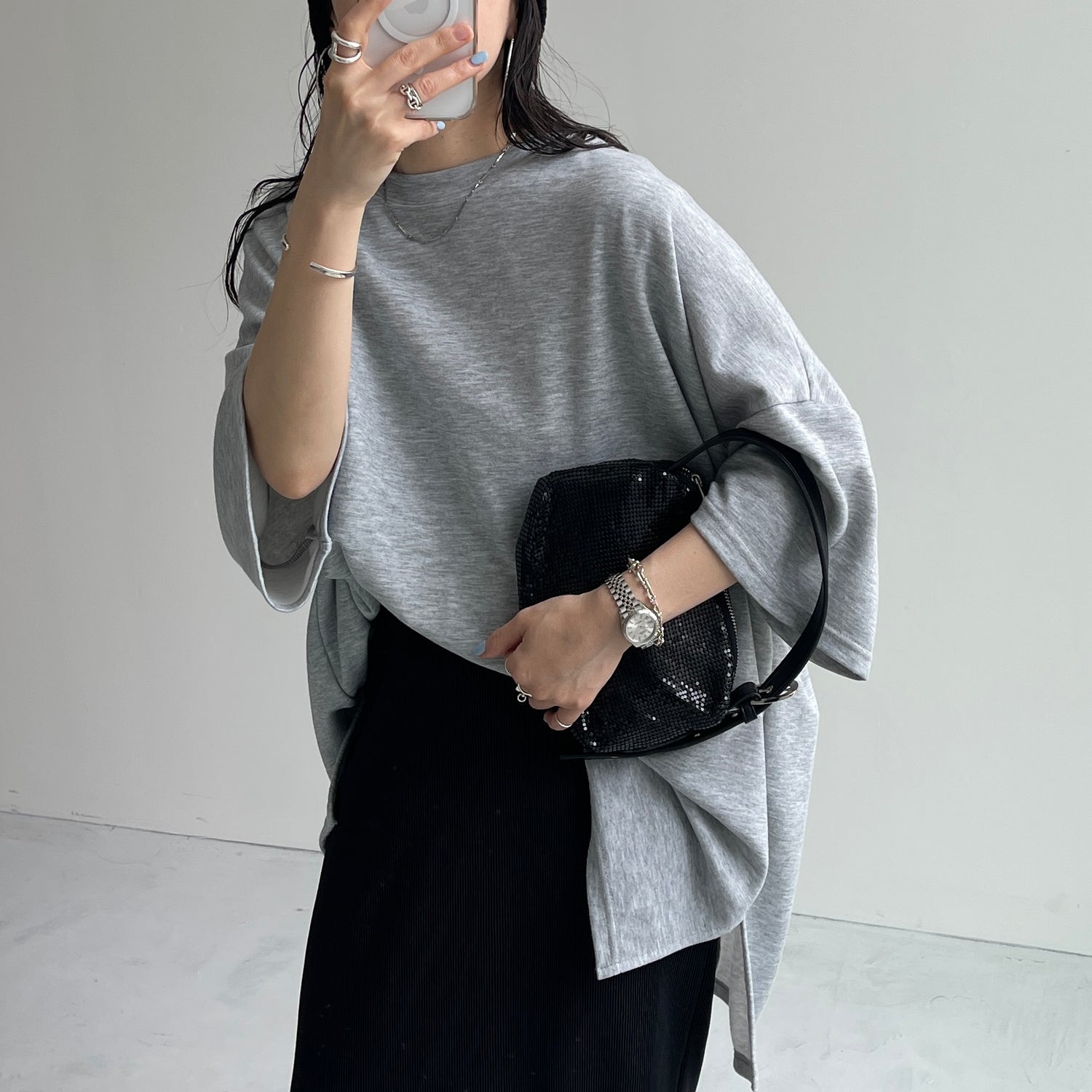 HANSODE sweatee / gray
