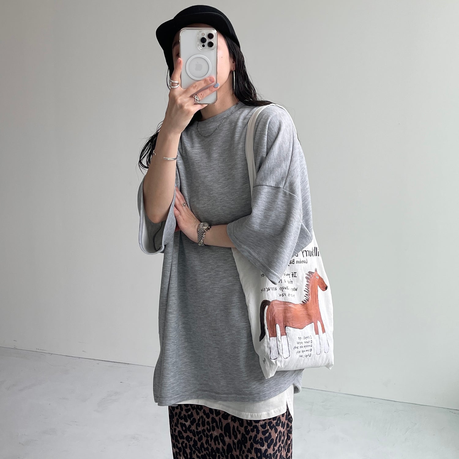 HANSODE sweatee / gray
