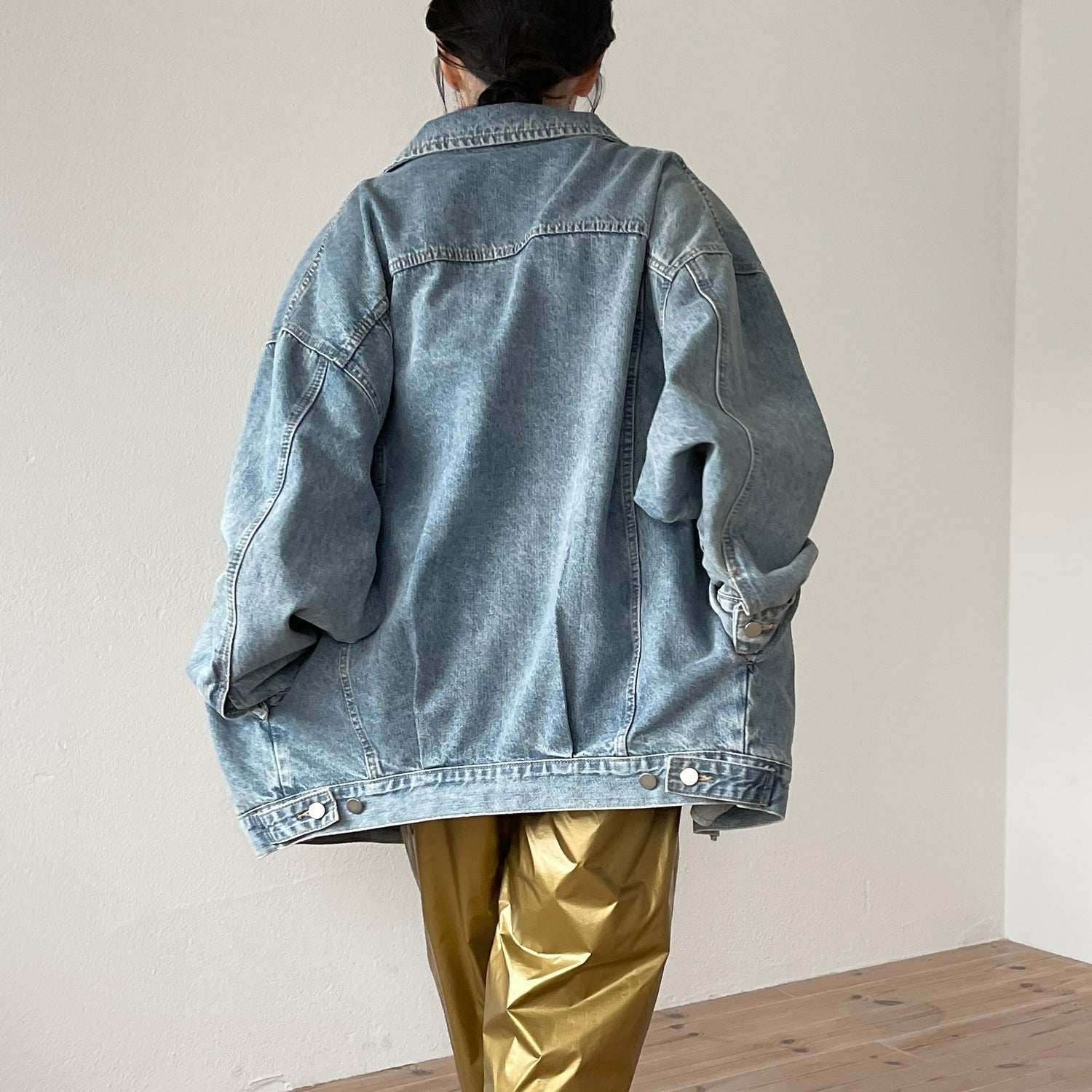 perfect silhouette buddy denim jacket / blue