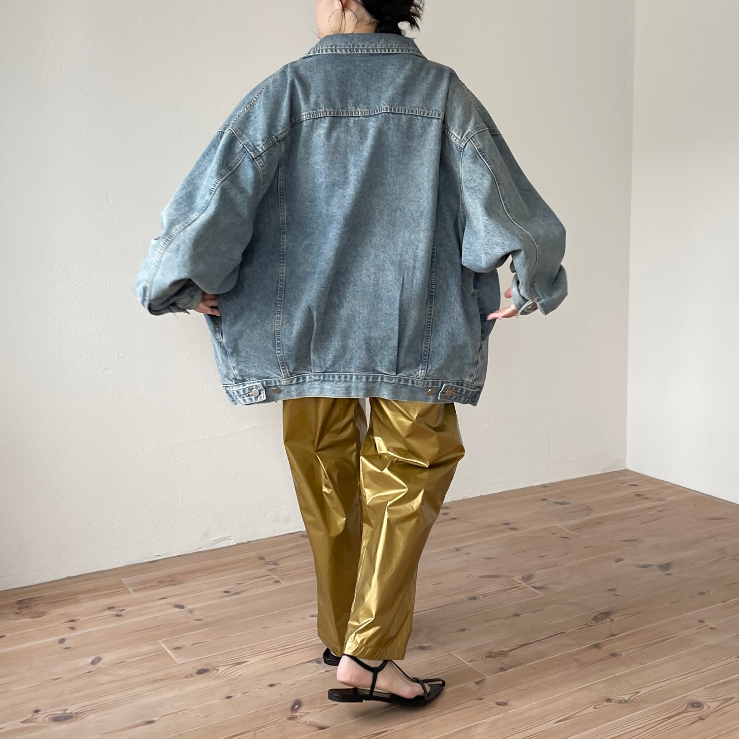 perfect silhouette buddy denim jacket / blue
