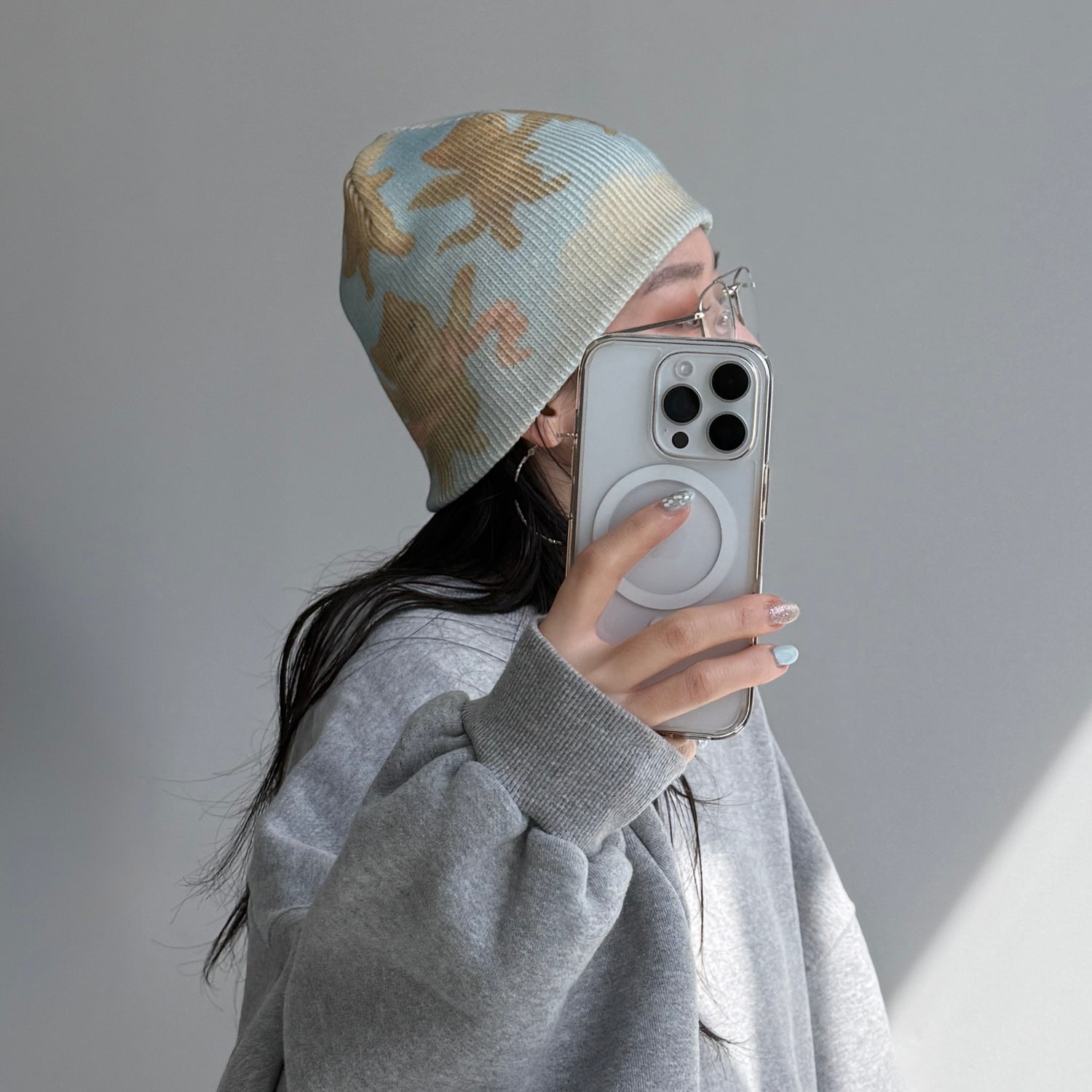 nyan beanie / blue