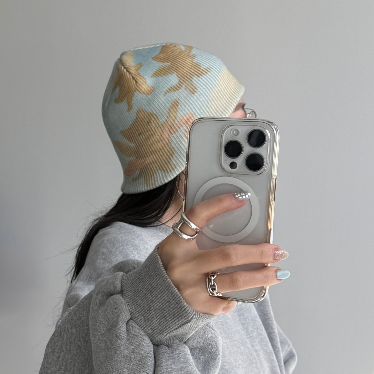 nyan beanie / blue