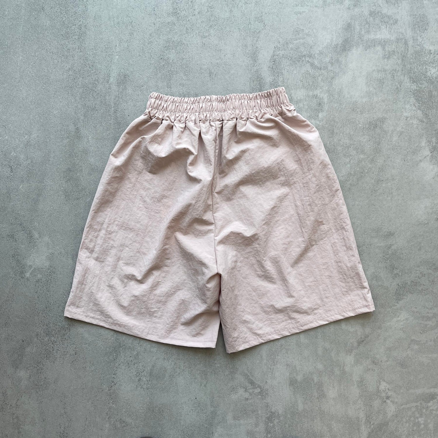 (2点SET) half zip nylon set up / pink