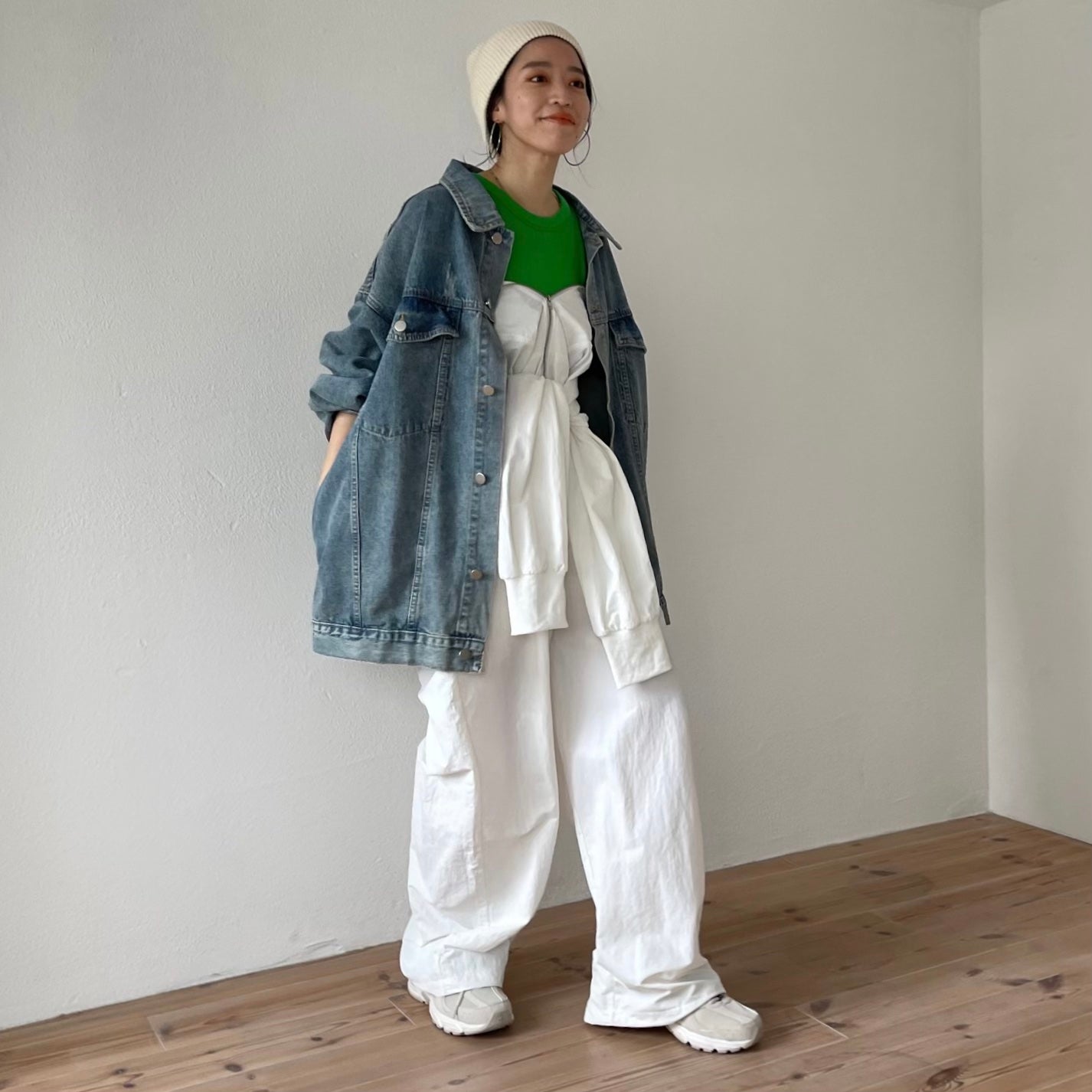 perfect silhouette buddy denim jacket / blue