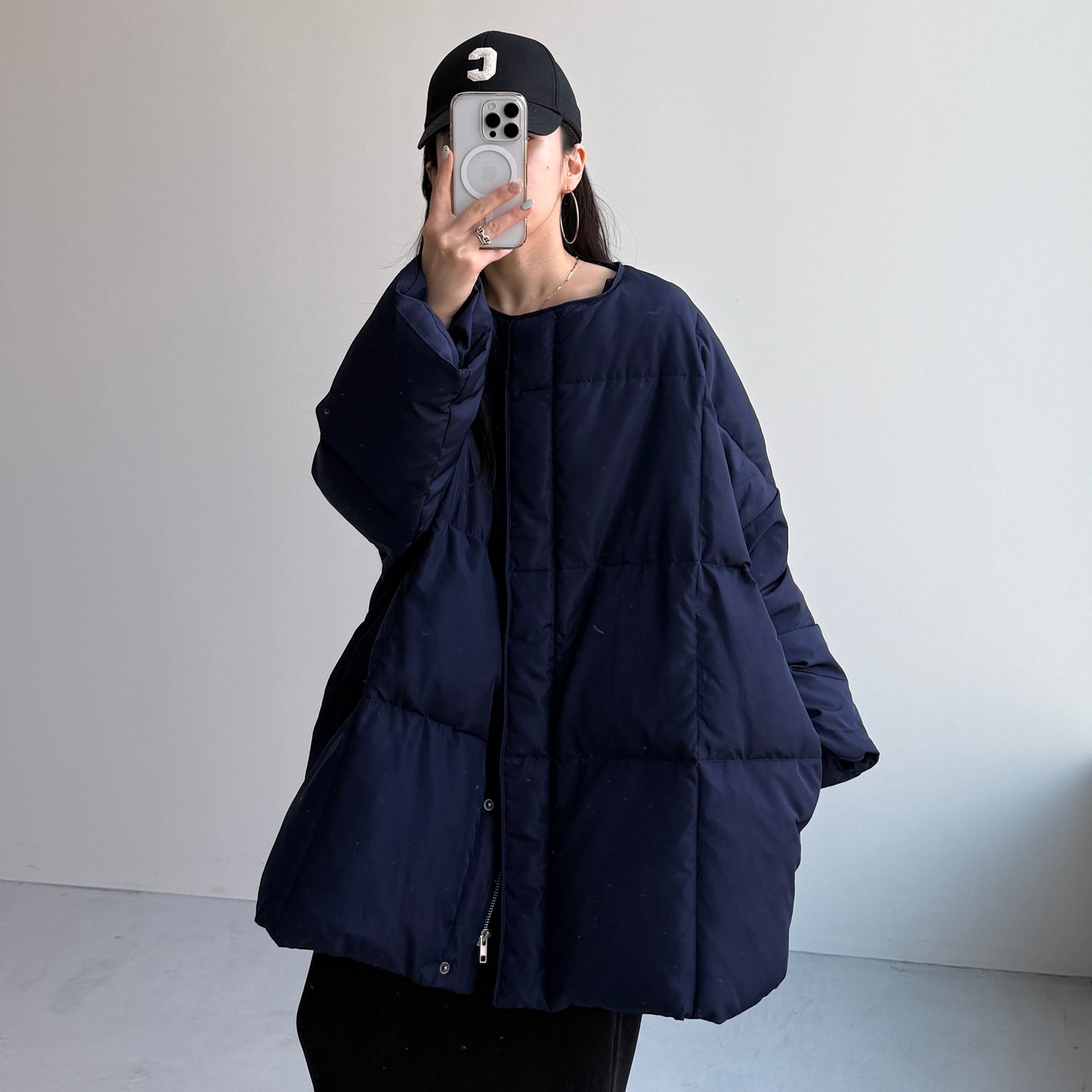 perfect silhouette down / navy