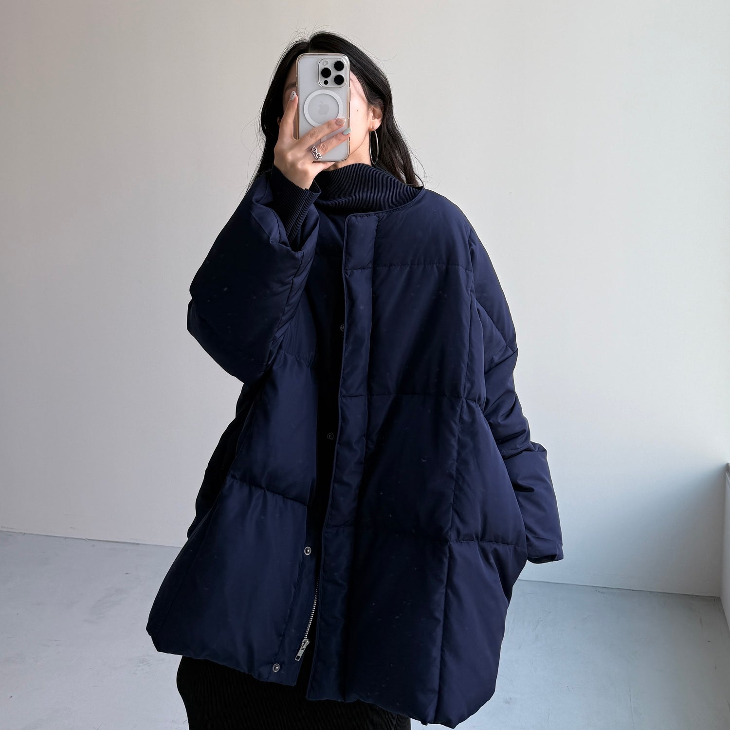 perfect silhouette down / navy