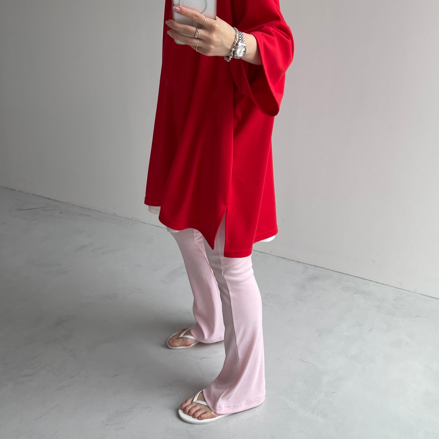 HANSODE sweatee / red