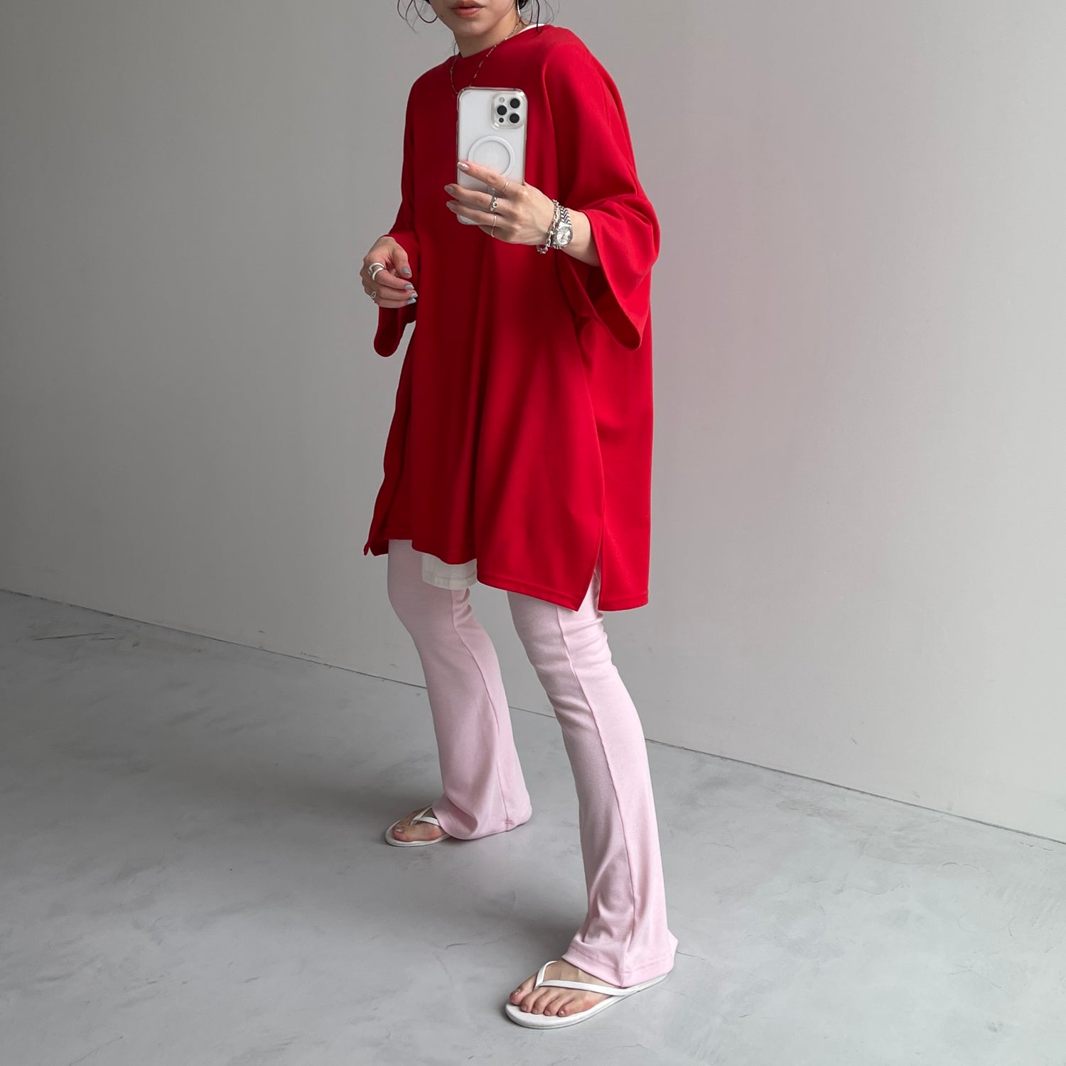 HANSODE sweatee / red