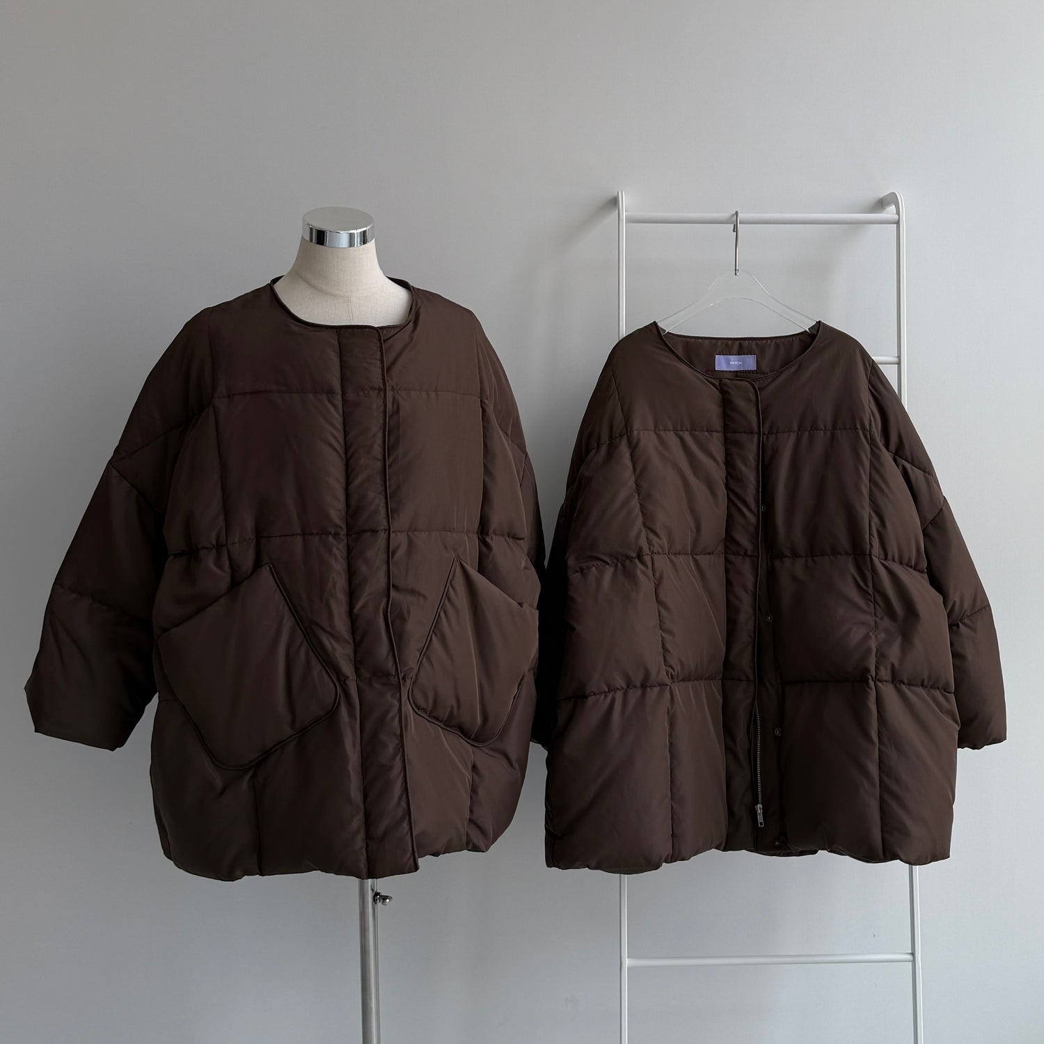 perfect silhouette down / brown