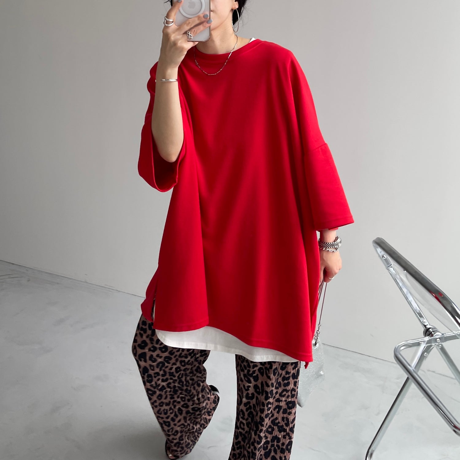 HANSODE sweatee / red