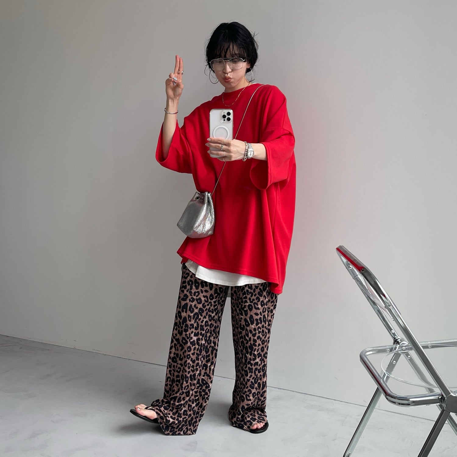 HANSODE sweatee / red