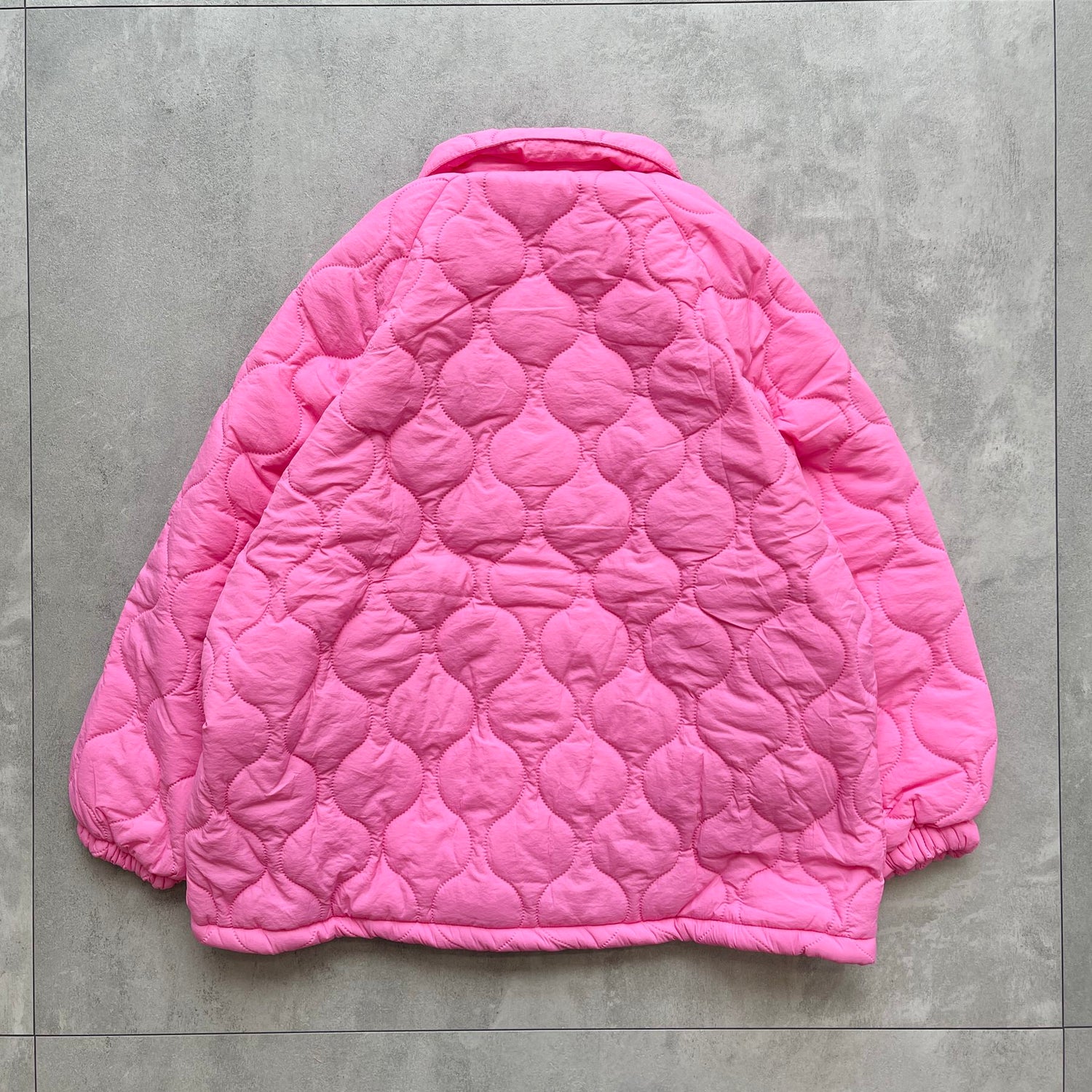 WATA AME quilting jacket / pink