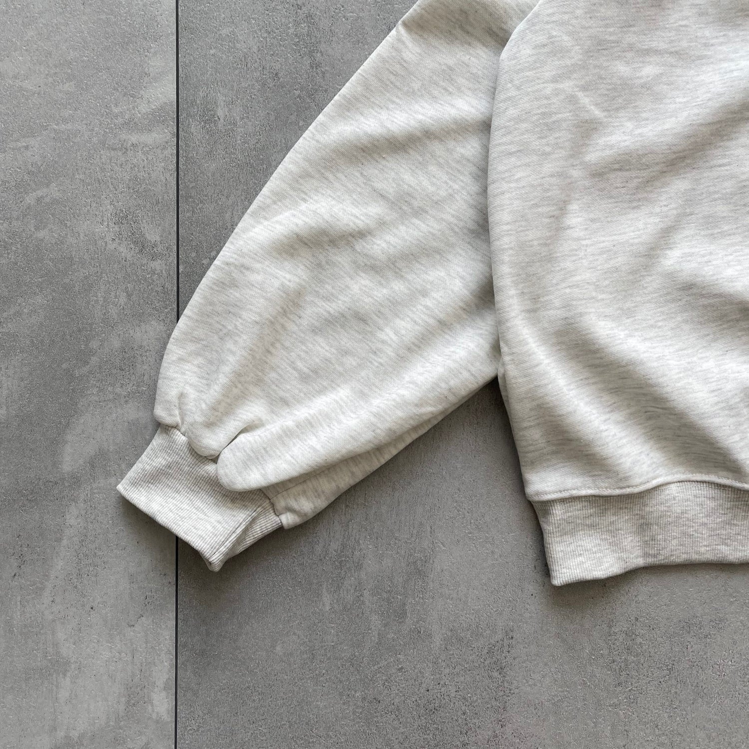 shopping bear sweat / oatmeal