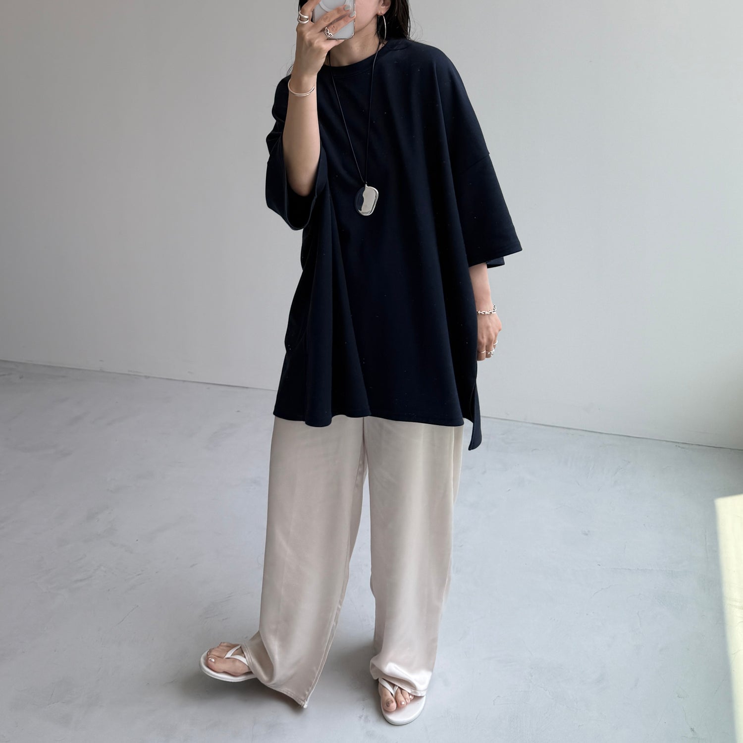 HANSODE sweatee / navy