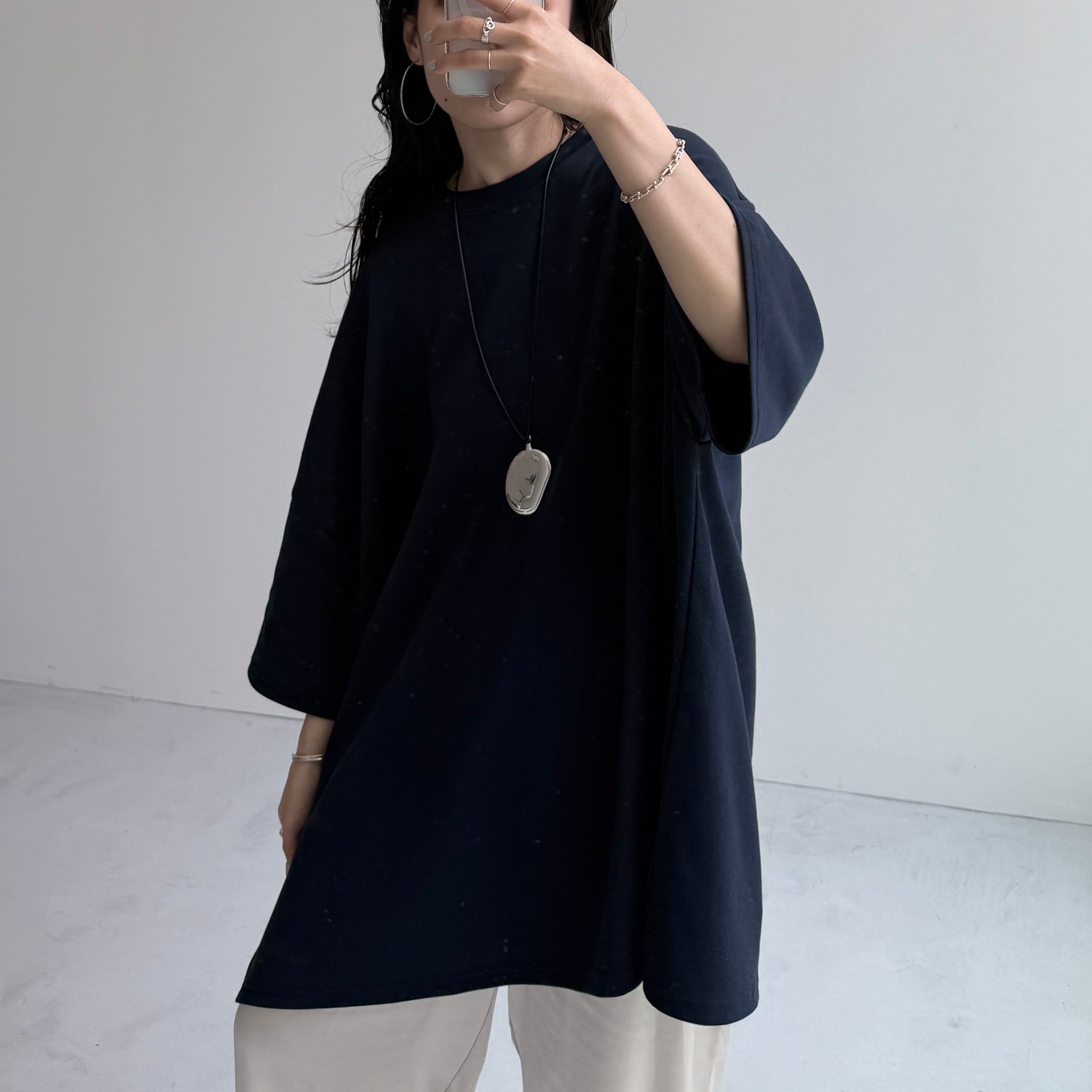HANSODE sweatee / navy