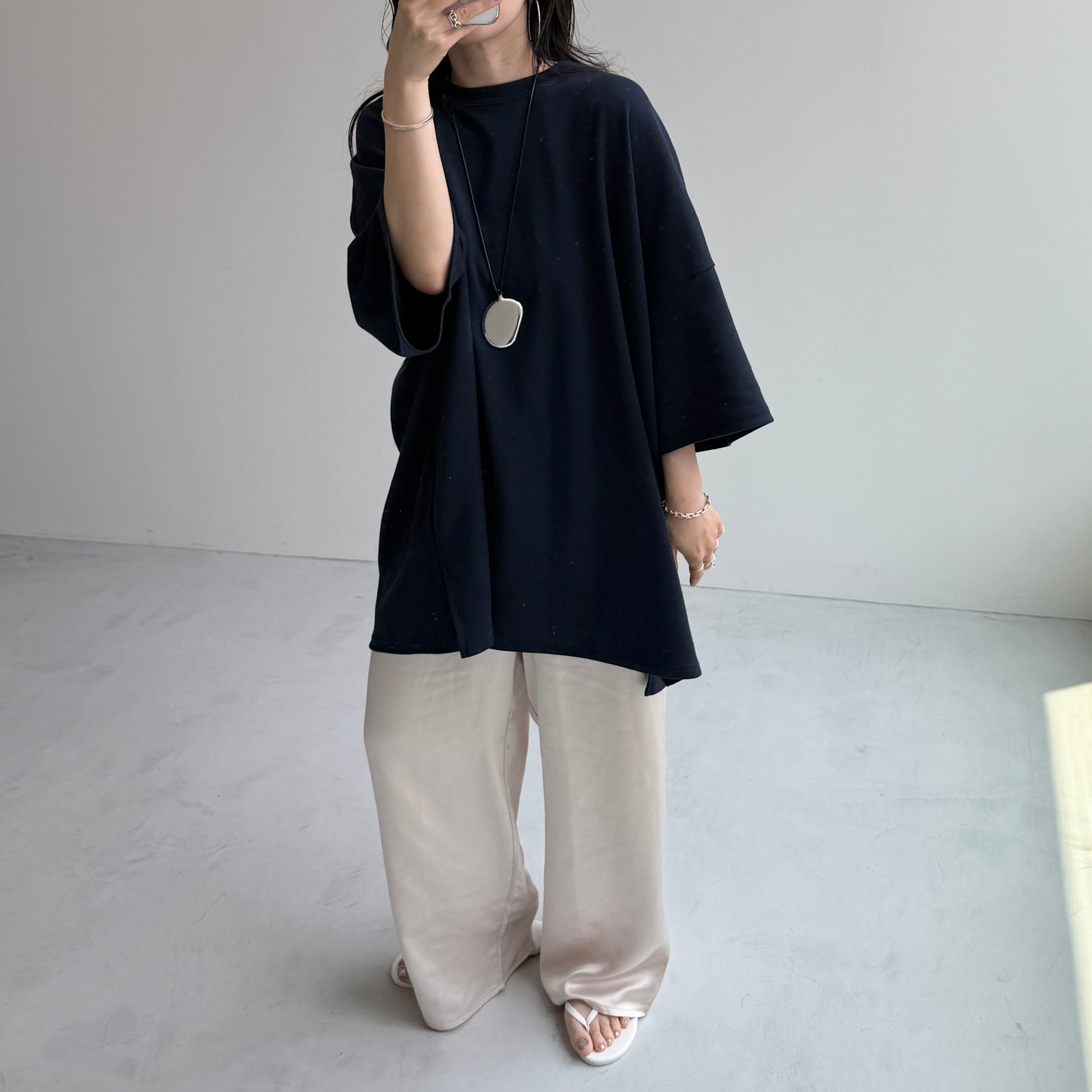 HANSODE sweatee / navy