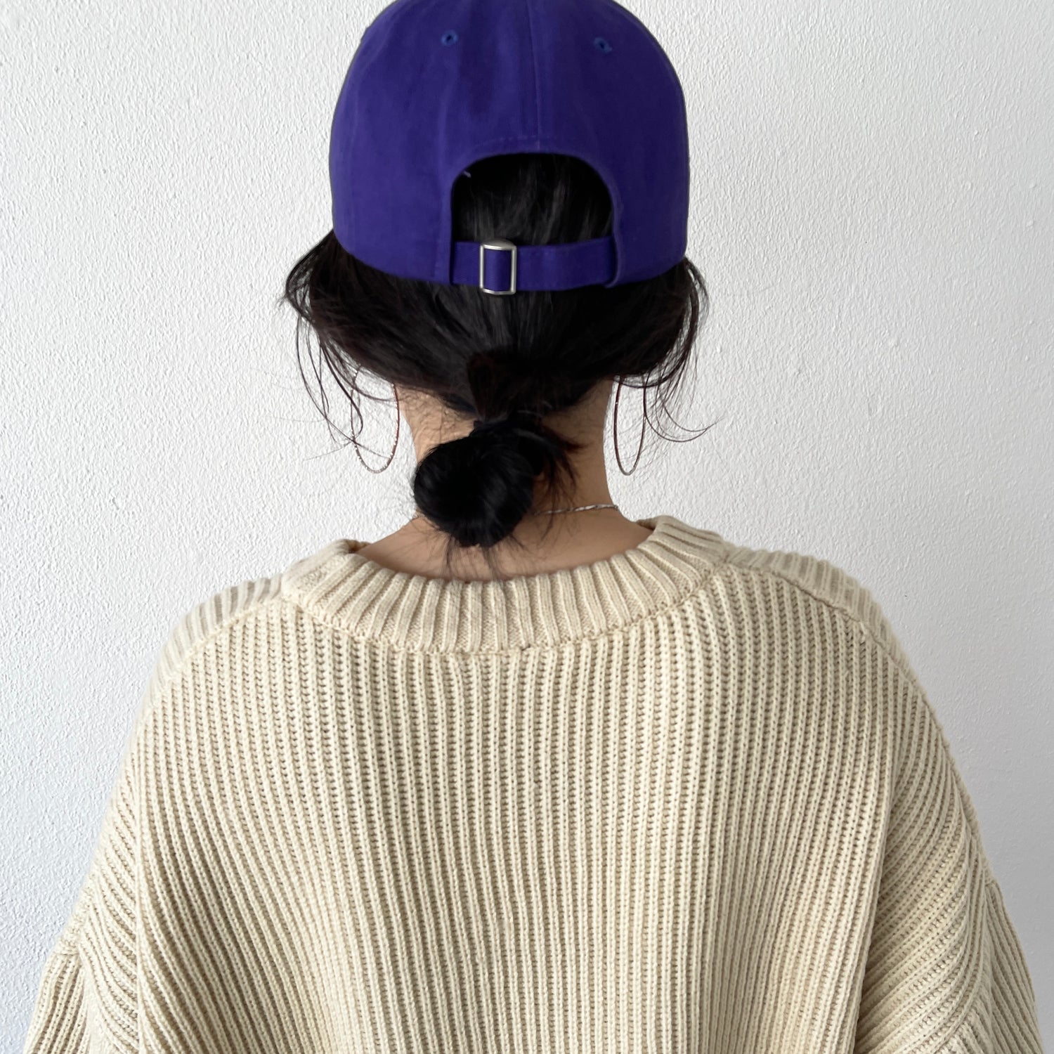 perfect silhouette super over knit / ivory