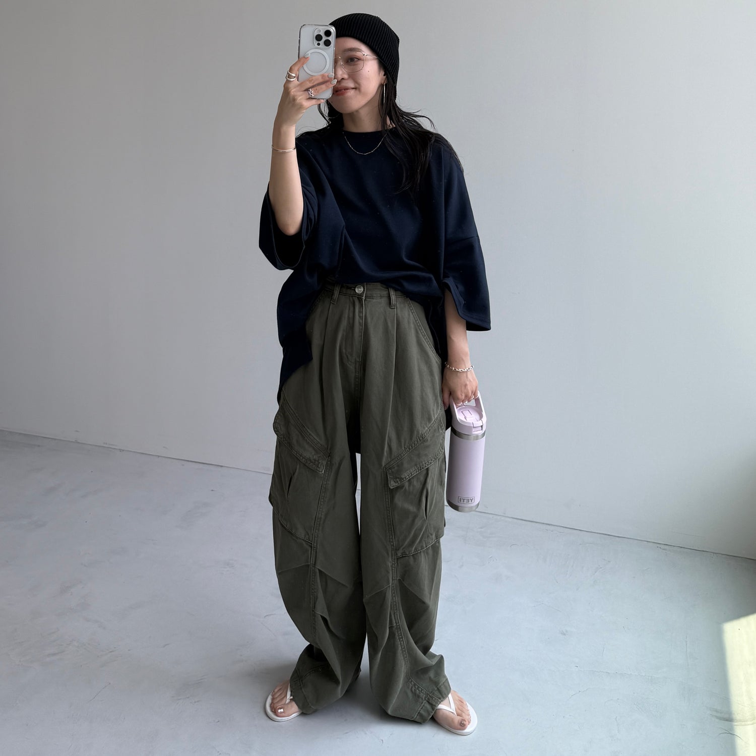 HANSODE sweatee / navy
