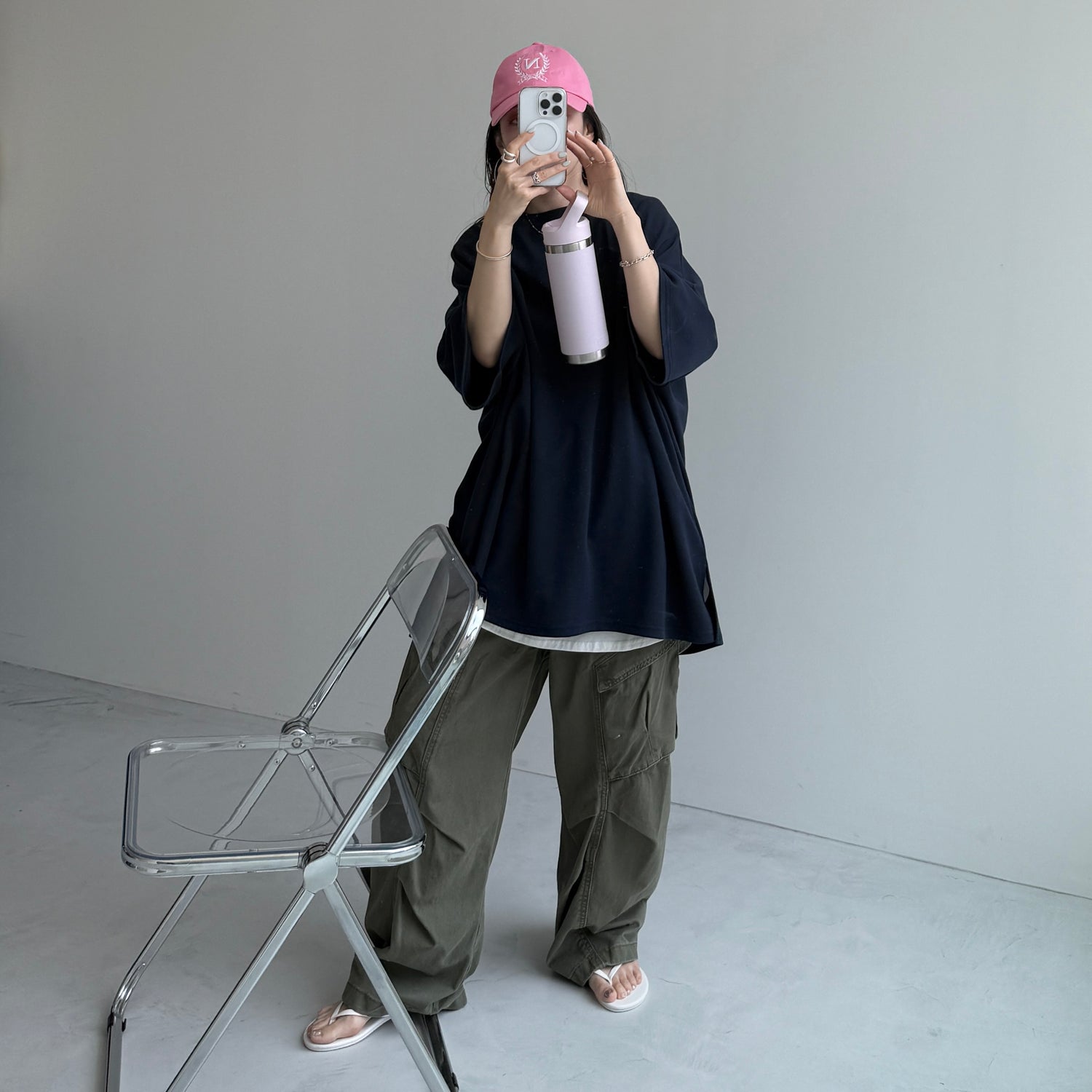 HANSODE sweatee / navy