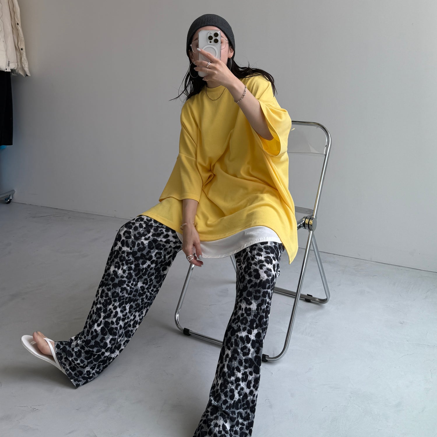 HANSODE sweatee / light yellow