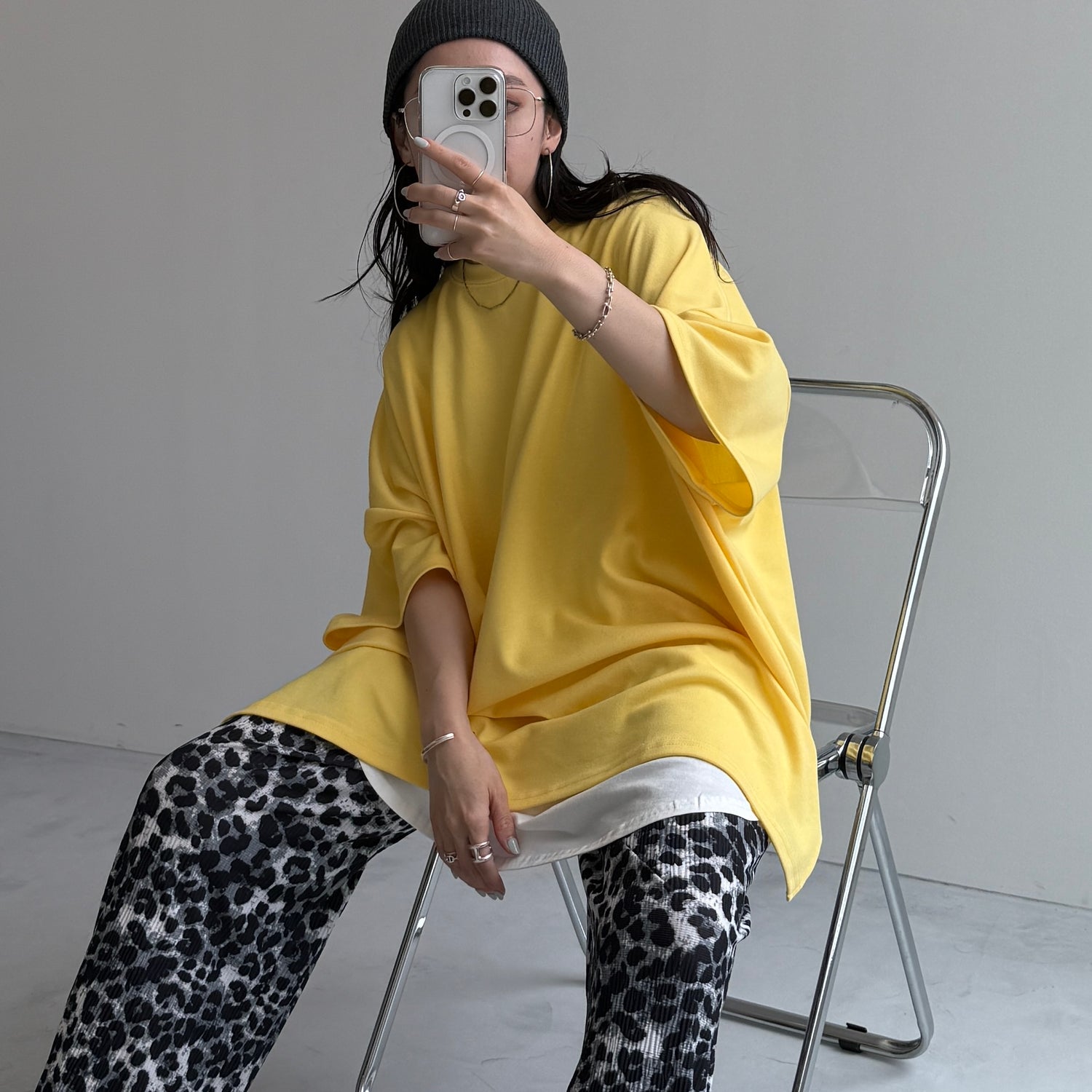 HANSODE sweatee / light yellow