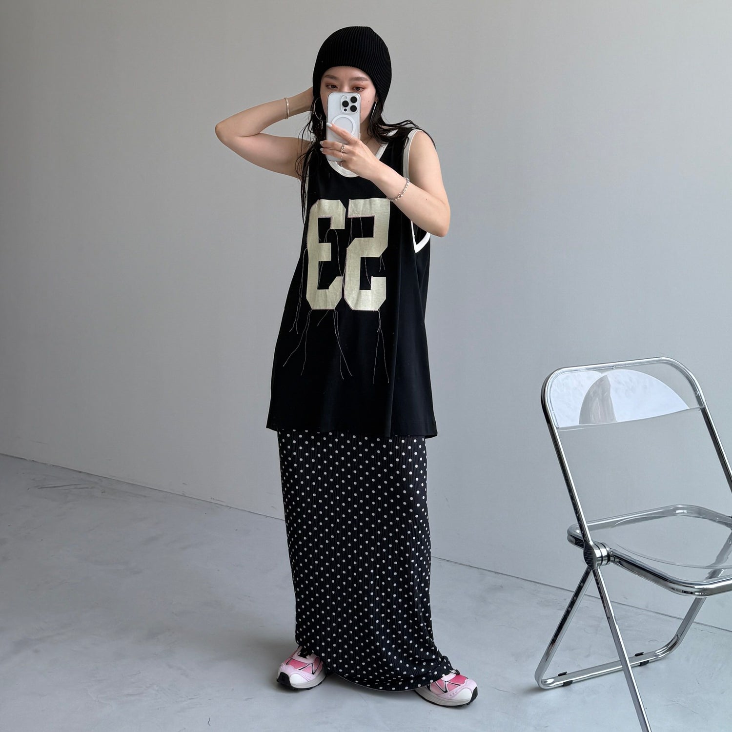 【SAMPLE】NUMBER 53 tanktop / black