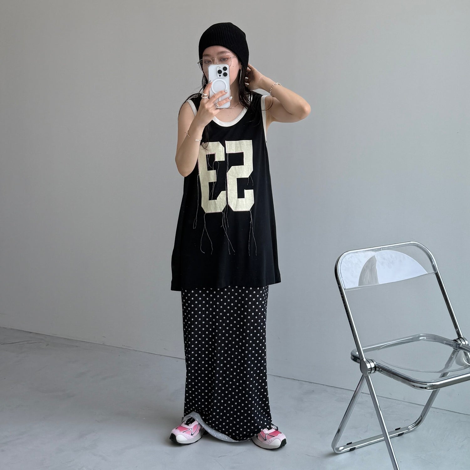 【SAMPLE】NUMBER 53 tanktop / black