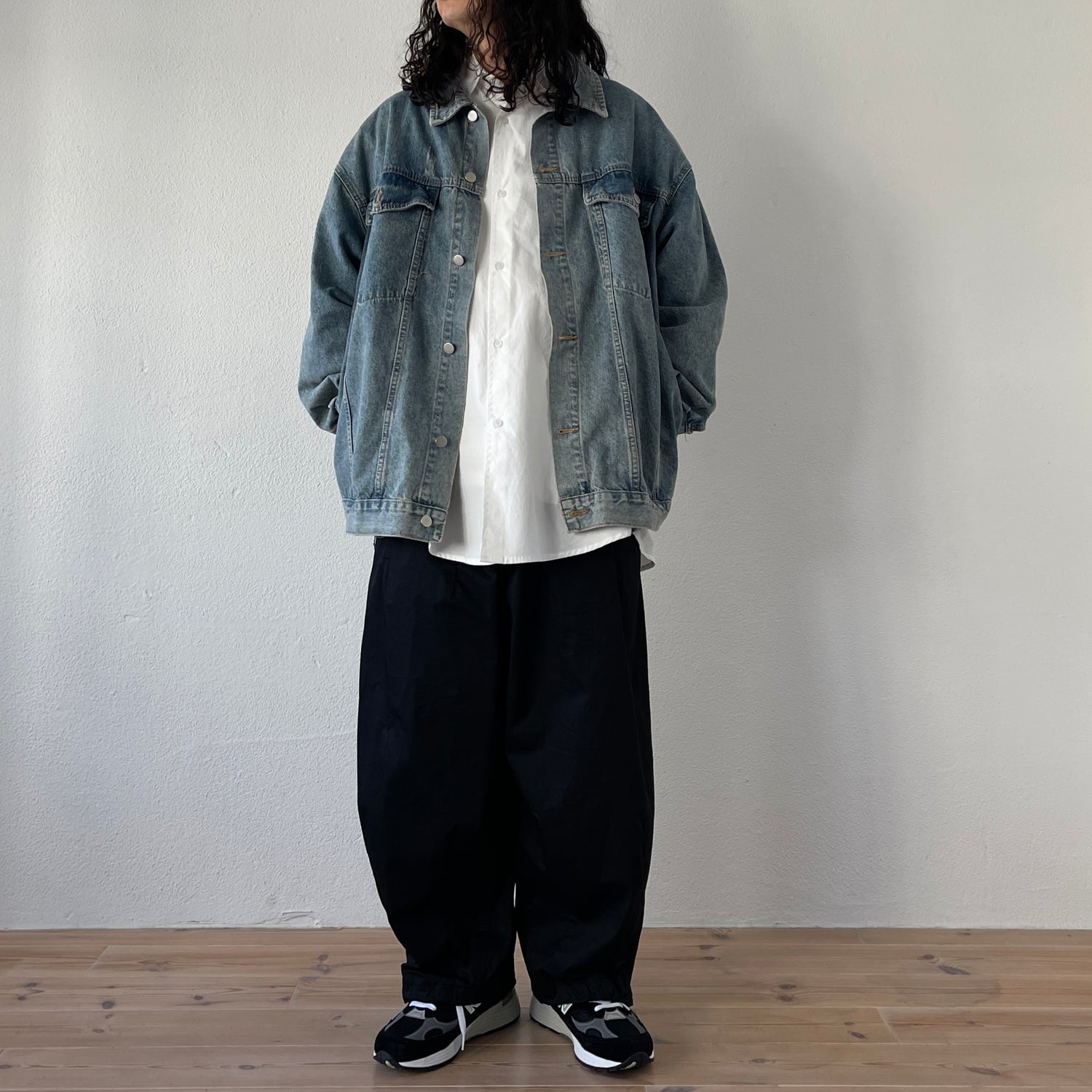 perfect silhouette buddy denim jacket / blue