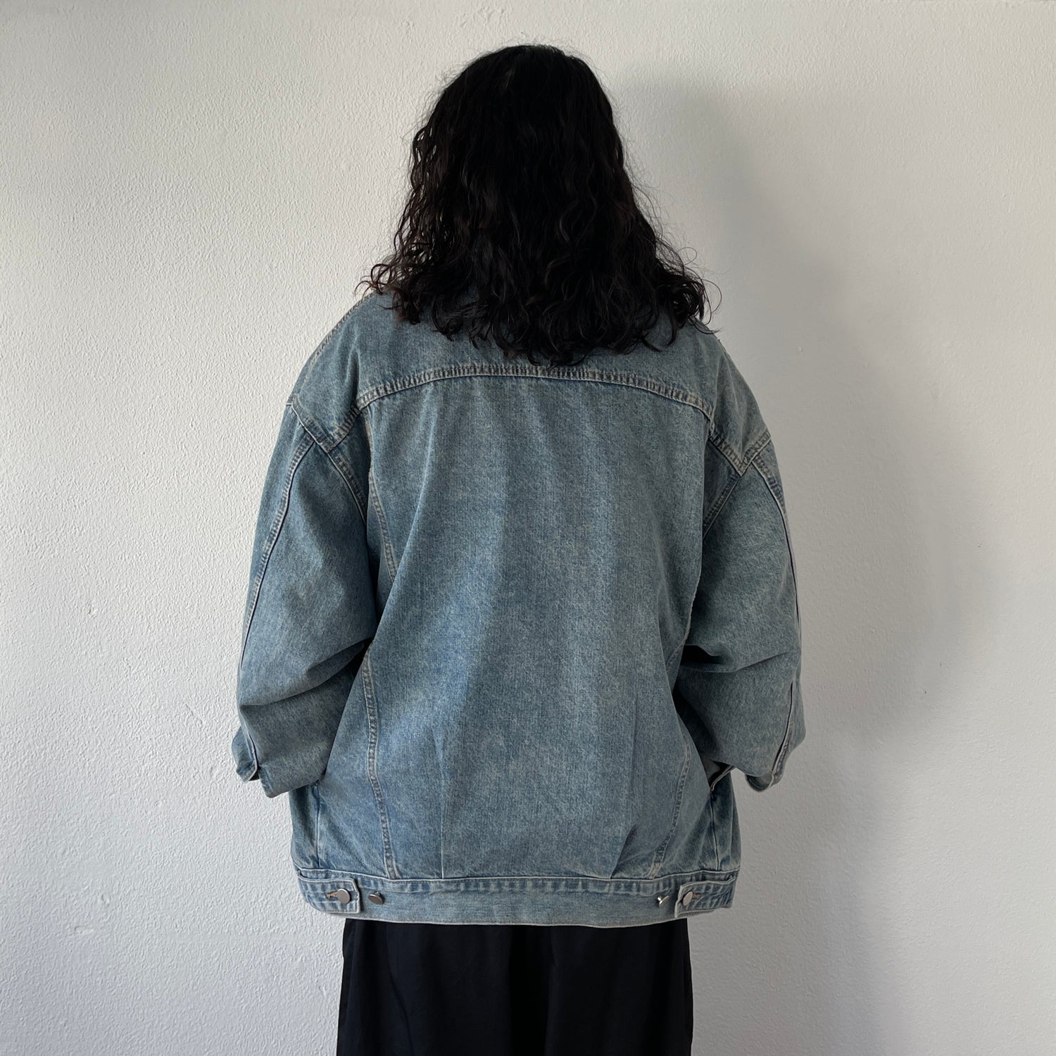 perfect silhouette buddy denim jacket / blue