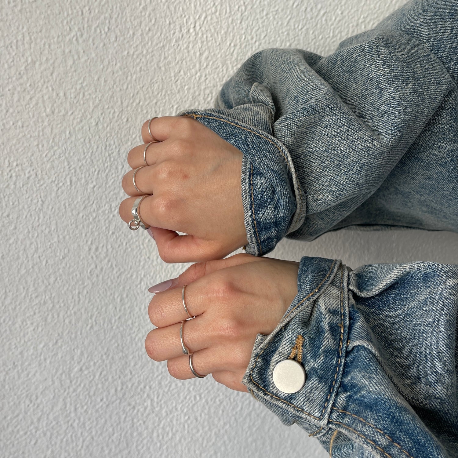 perfect silhouette buddy denim jacket / blue