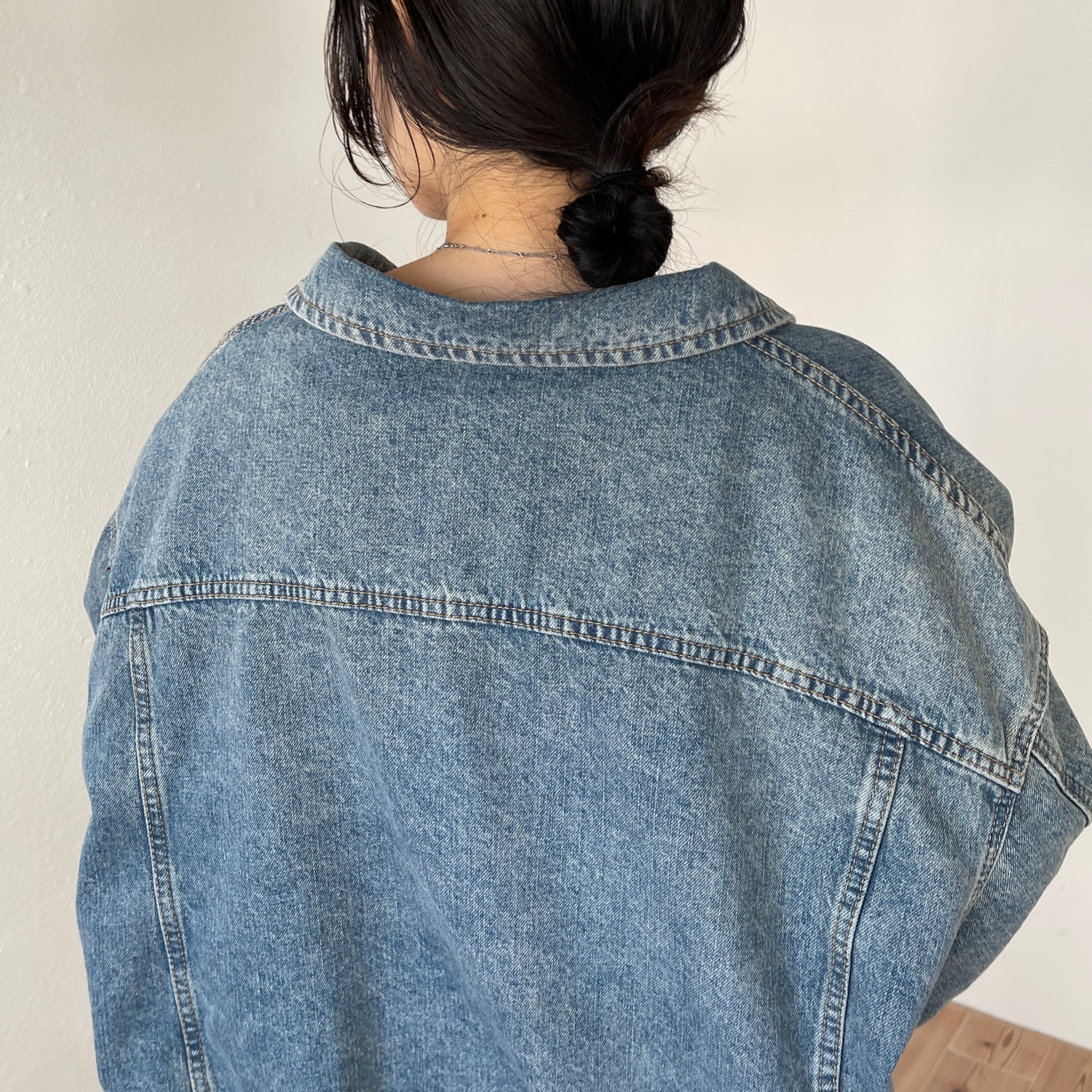 perfect silhouette buddy denim jacket / blue