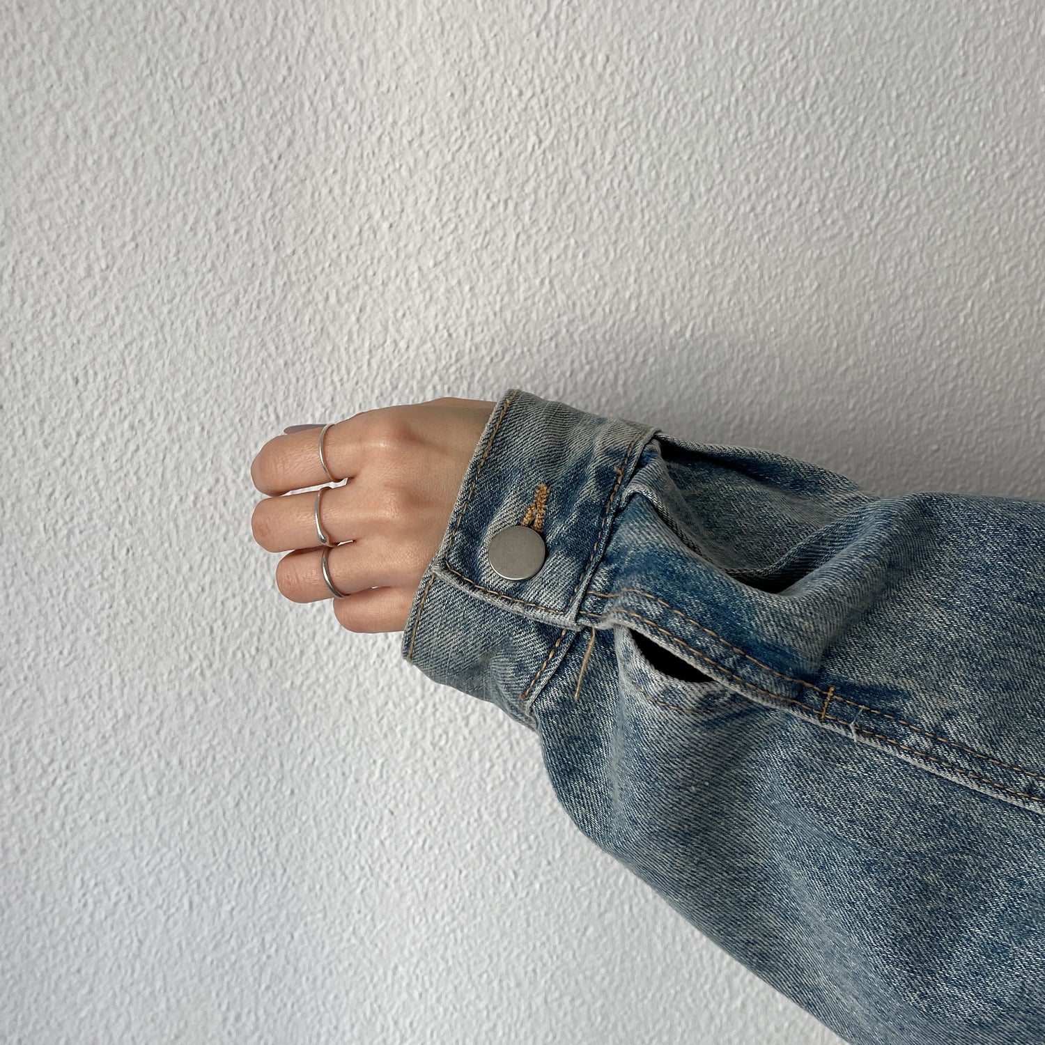 perfect silhouette buddy denim jacket / blue