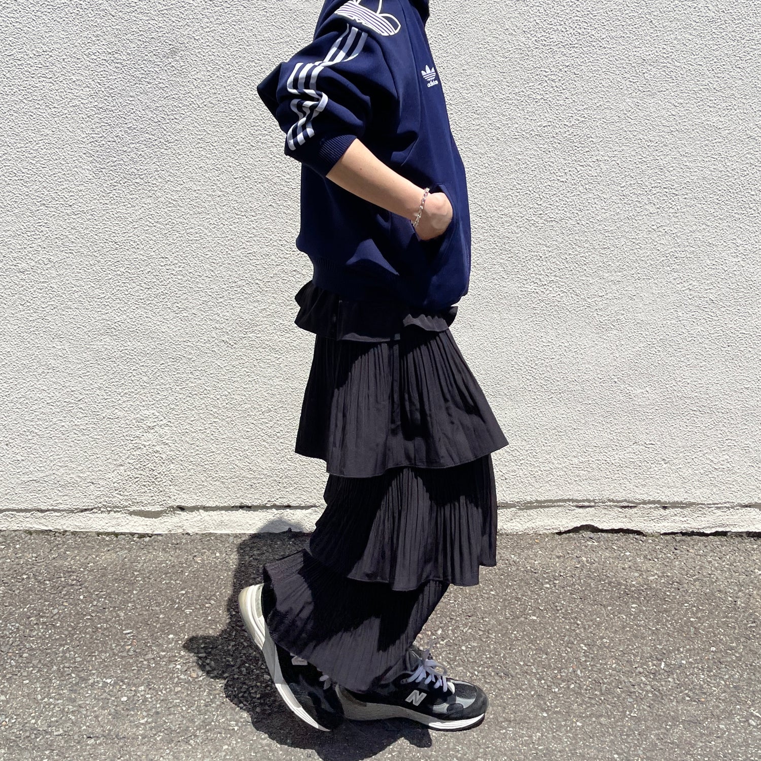 flamenco skirt / ivory