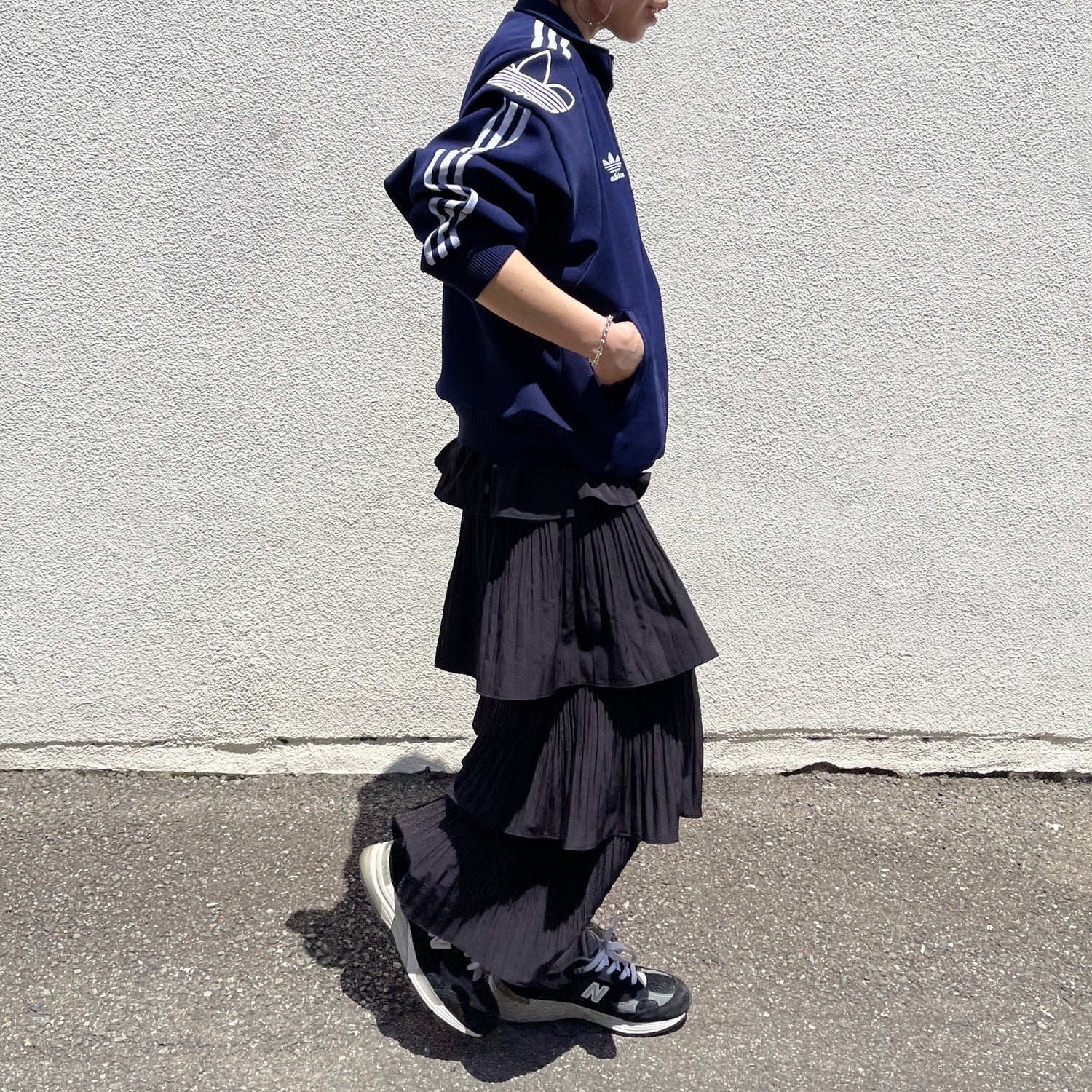 flamenco skirt / ivory