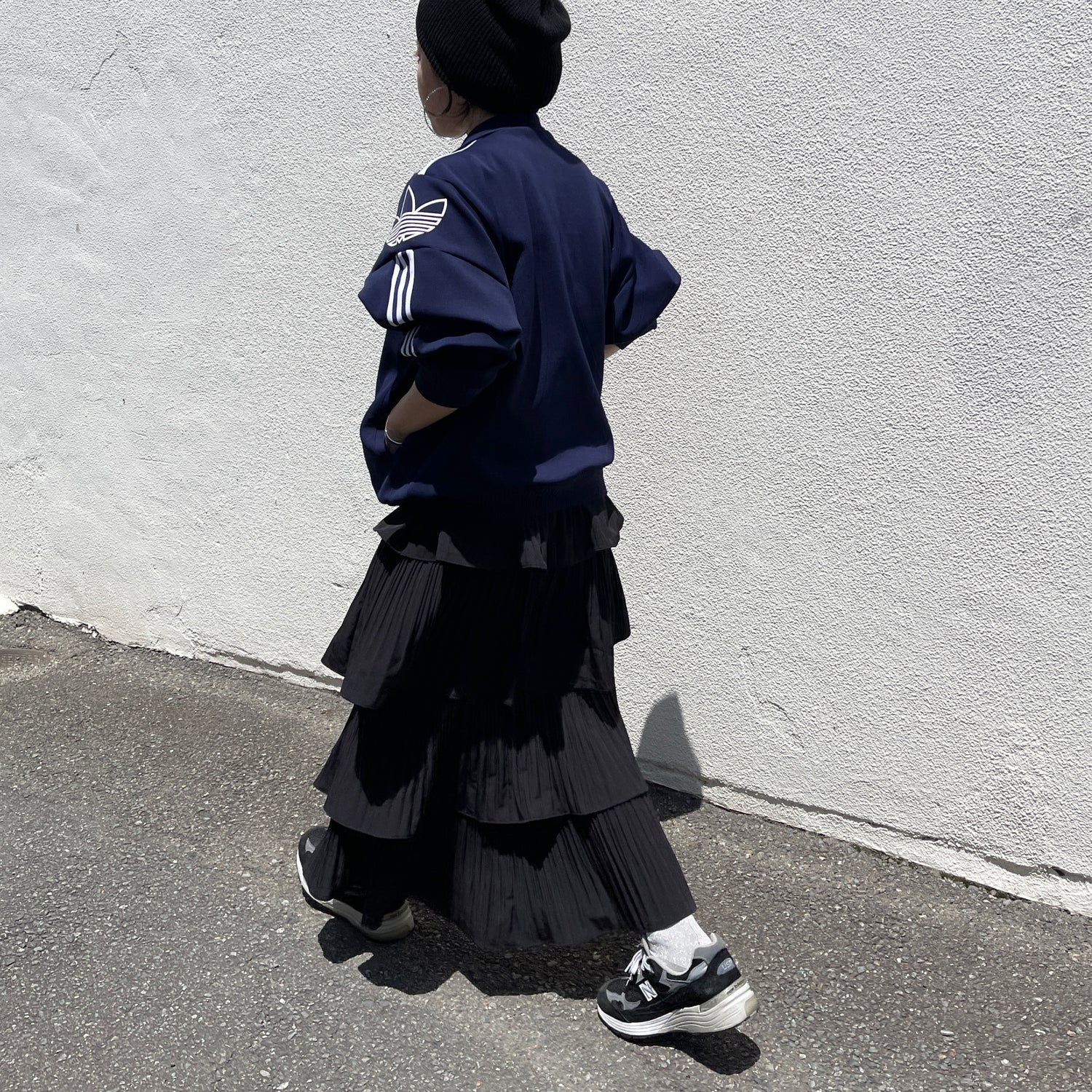 flamenco skirt / ivory