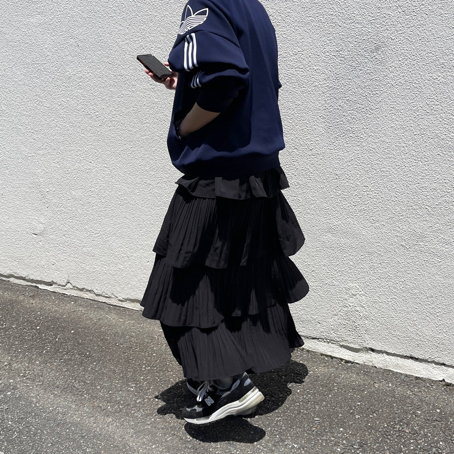 flamenco skirt / ivory