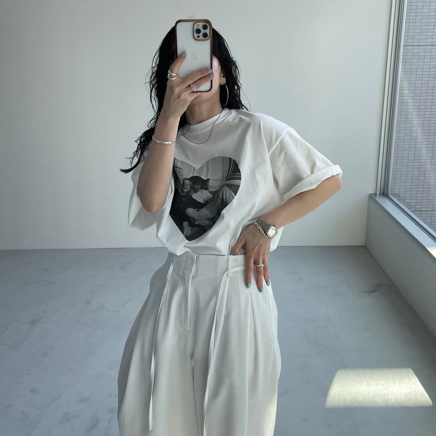 Couple chill tee / ivory