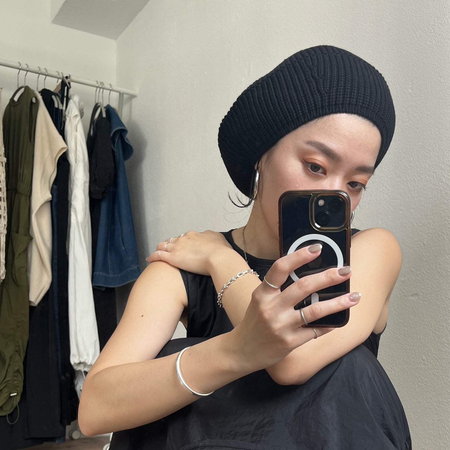 daily daily knit beret