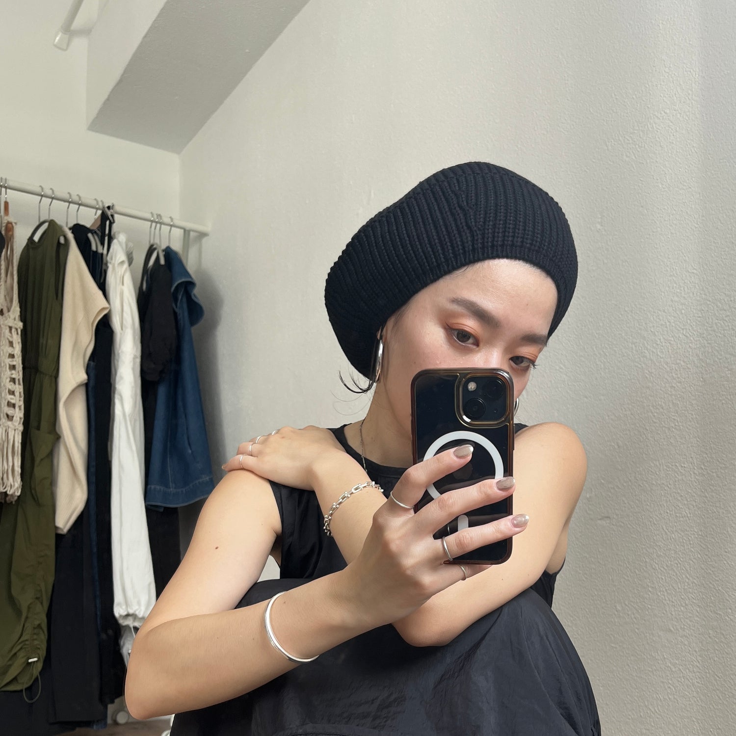 daily daily knit beret