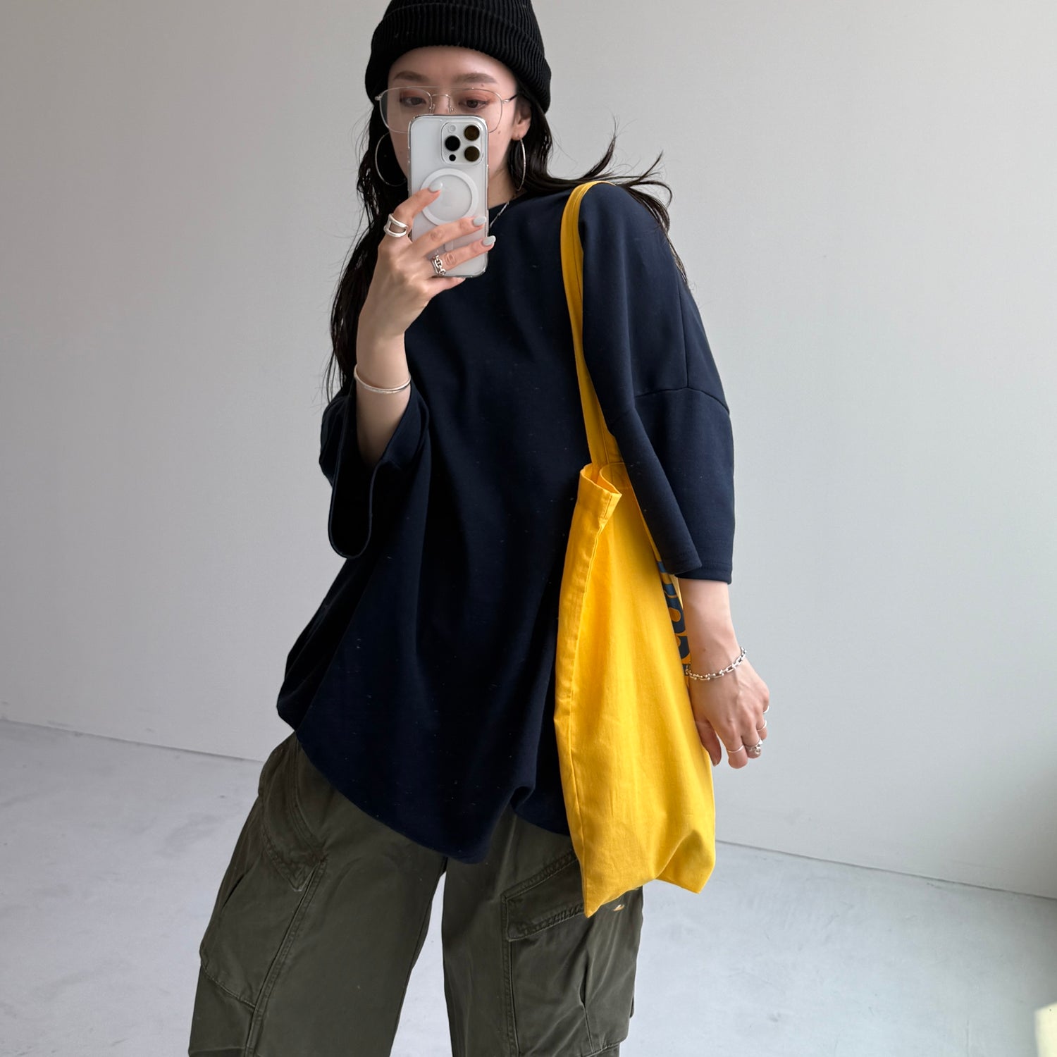 HANSODE sweatee / navy